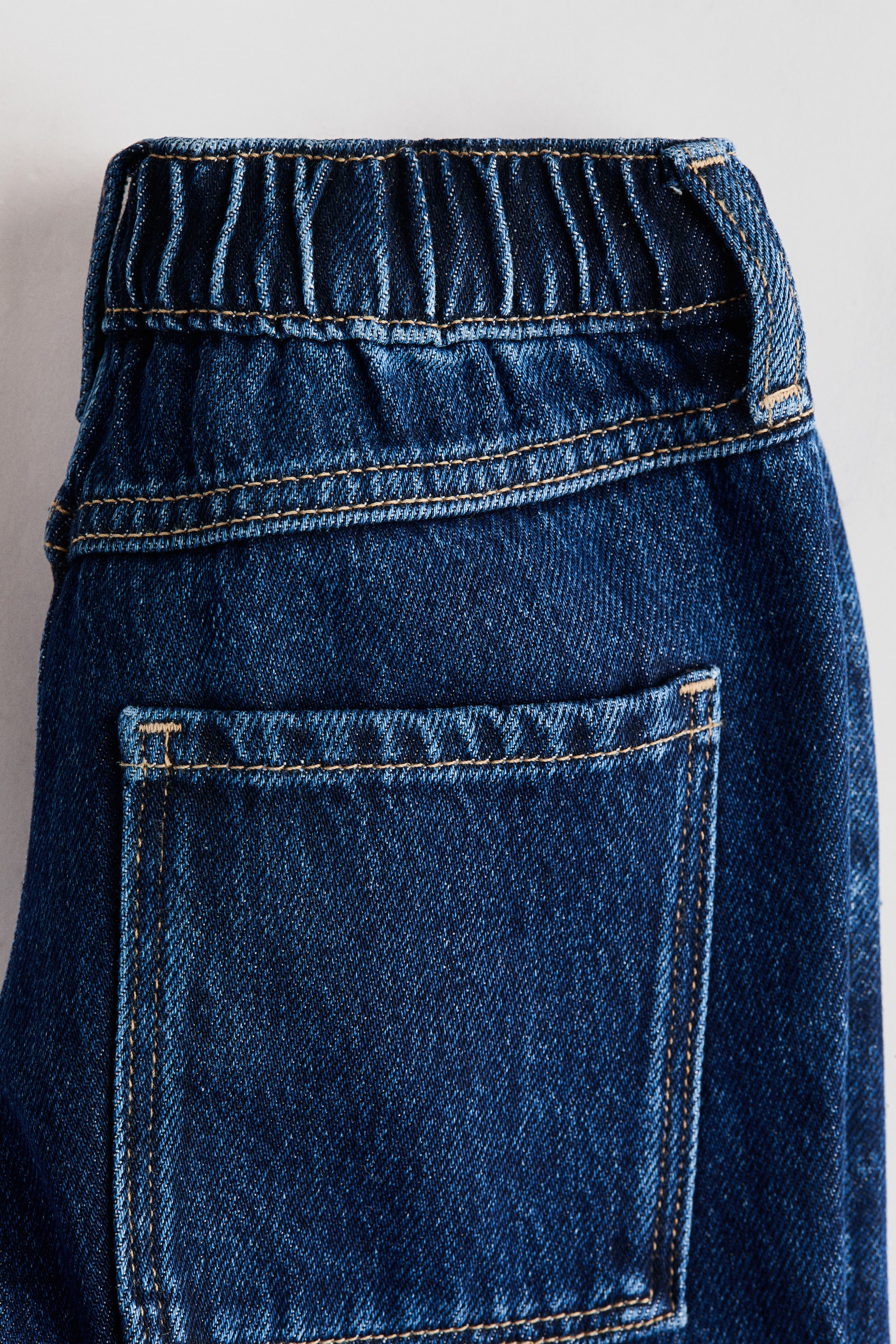 Knee-length Denim Shorts