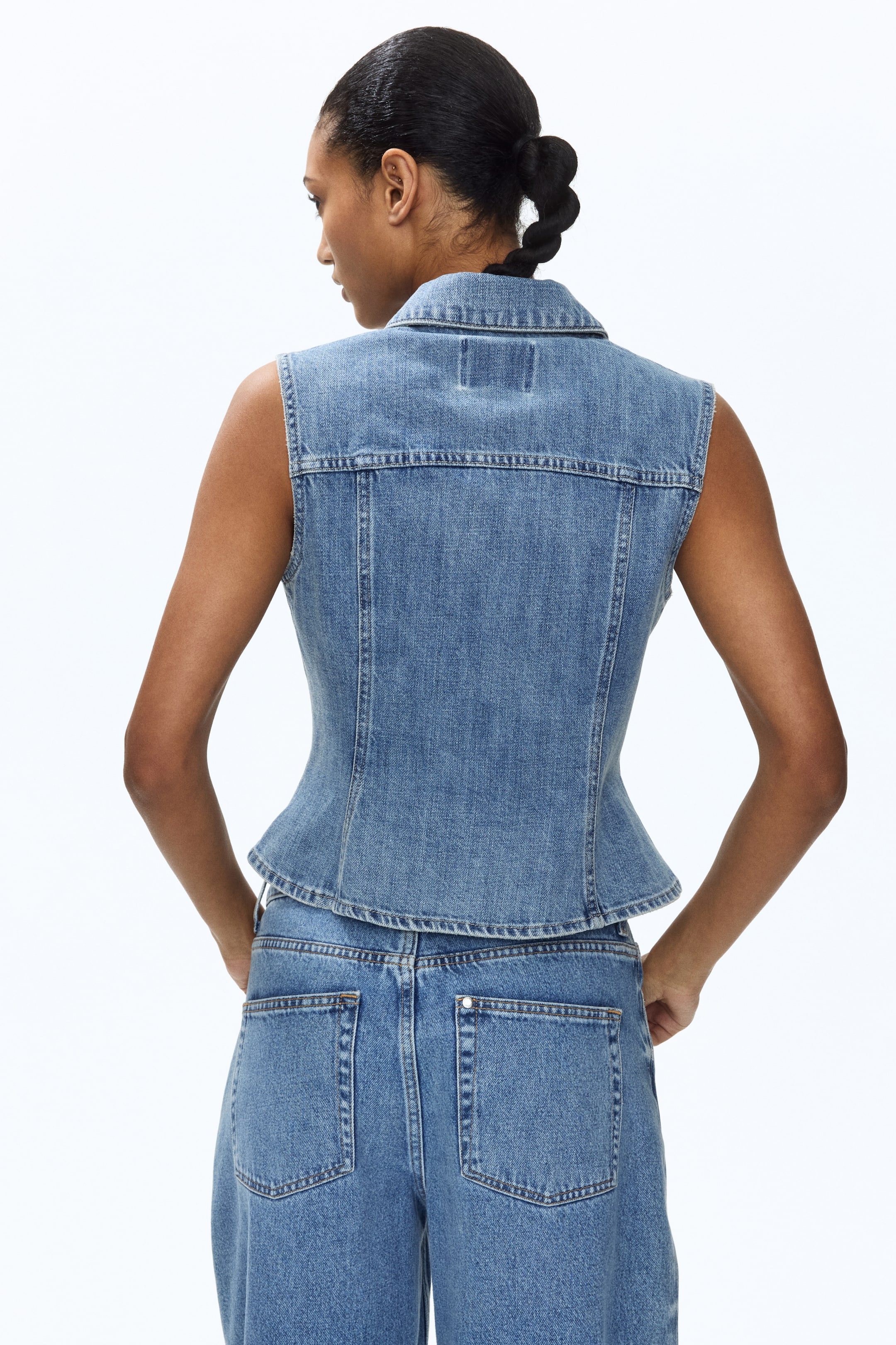 Женские жилеты H&M Denim Vest — фото 5