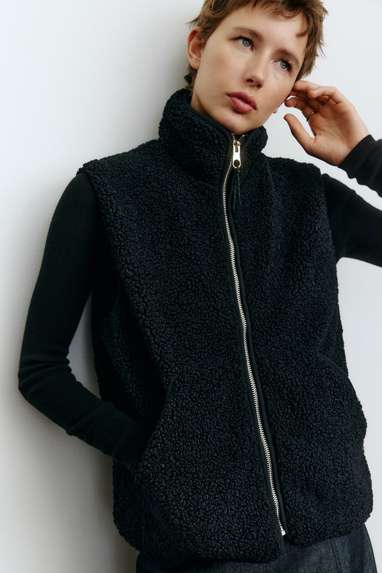 Teddy Fleece Vest - image 4