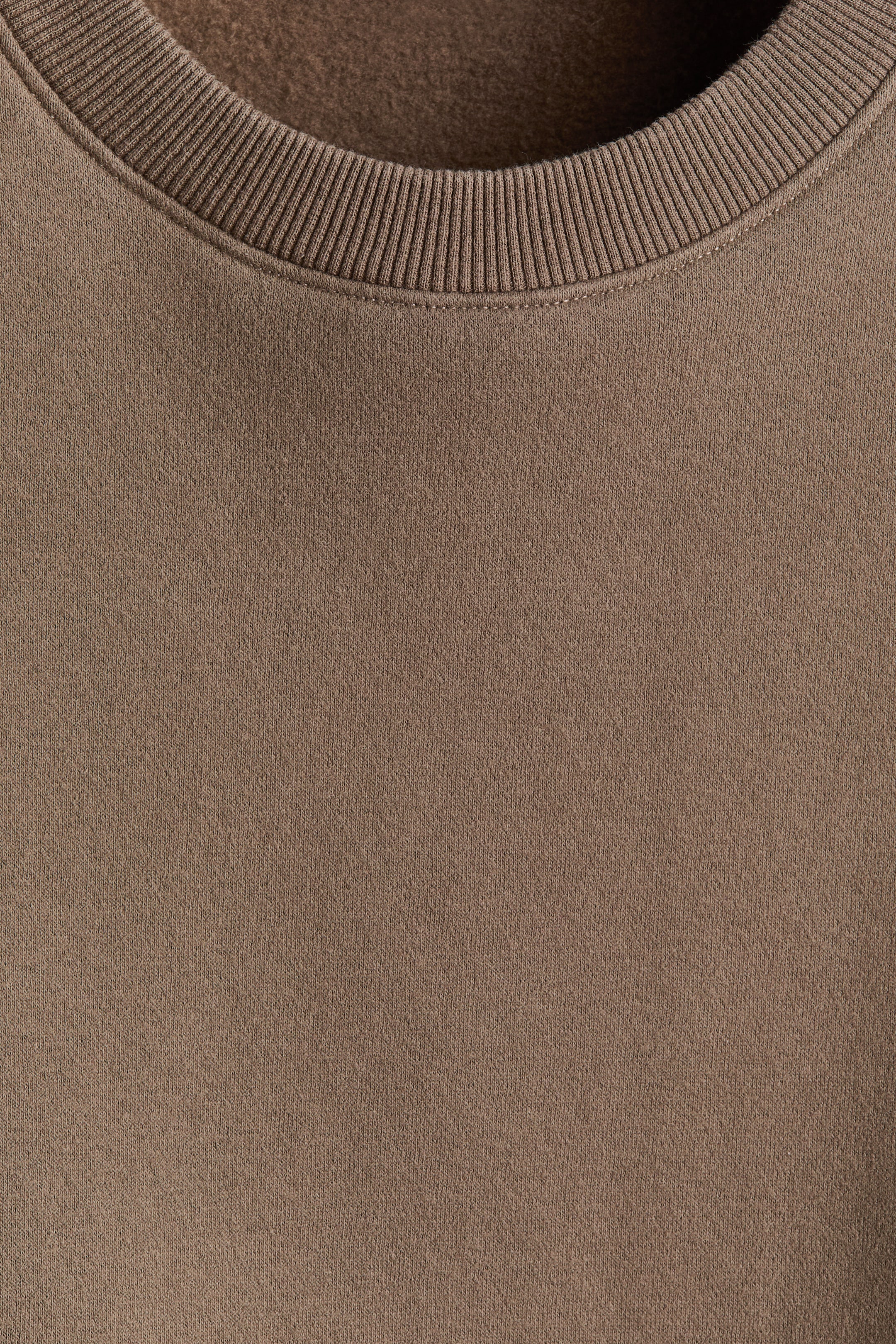 Chandail ample en molleton de coton