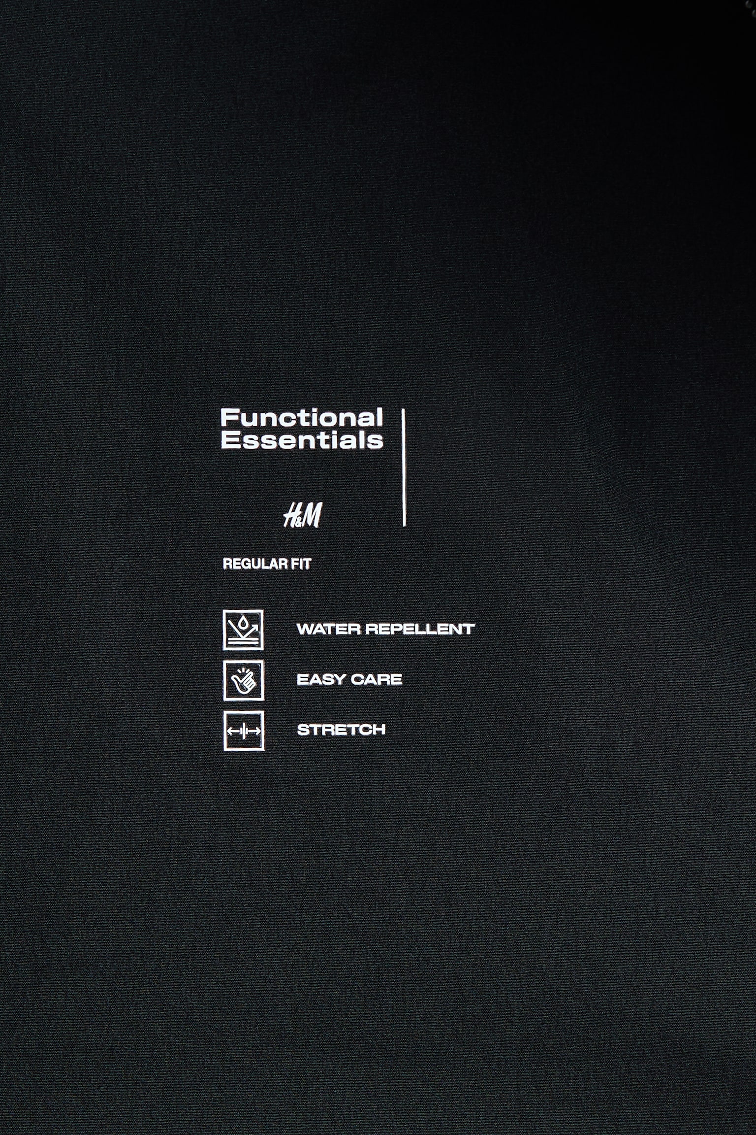 Водовідштовхувальна верхня сорочка - Чорний - 6