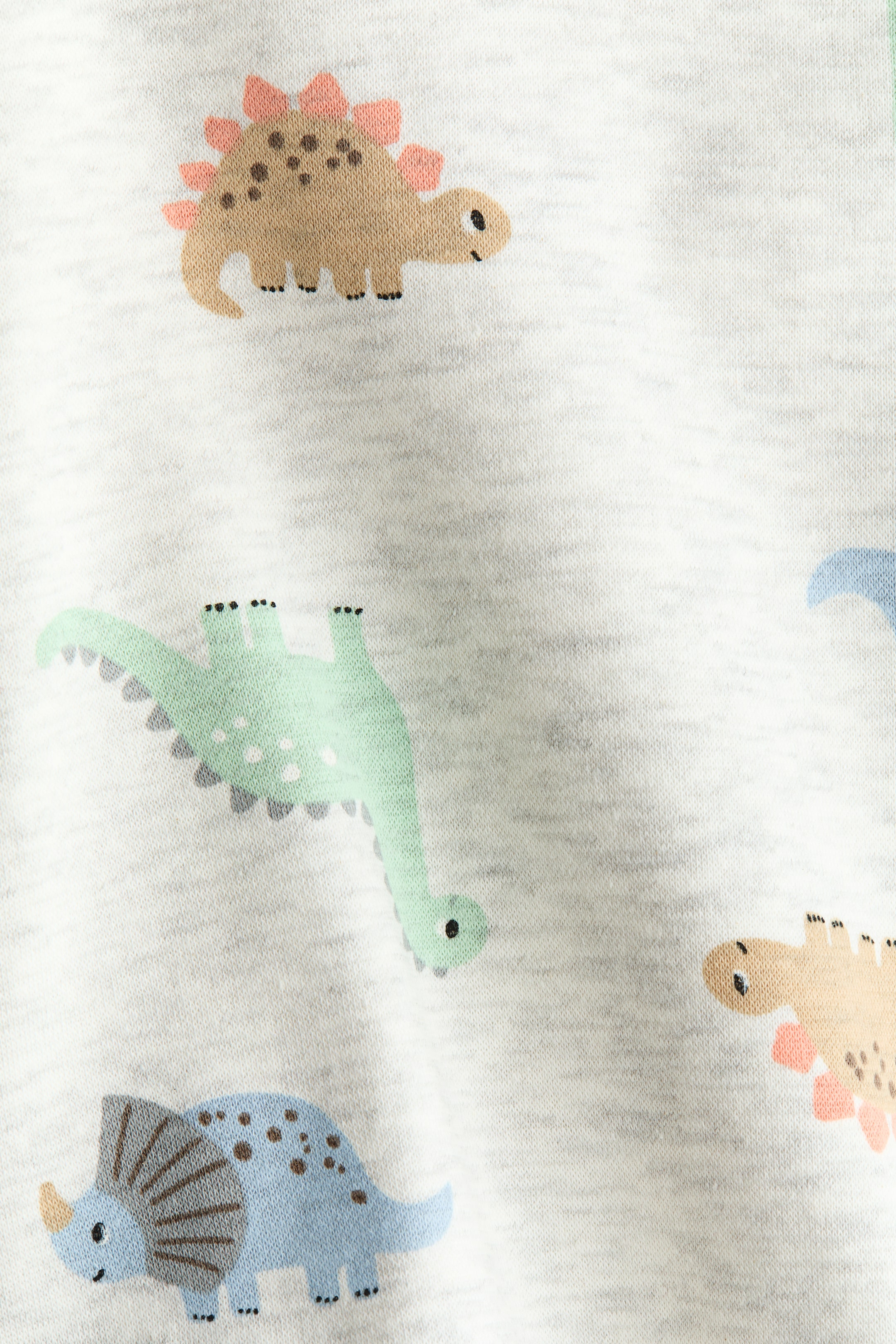 View larger image: Printed Sweatshirt - Light gray/dinosaurs - Kids | H&M US 2