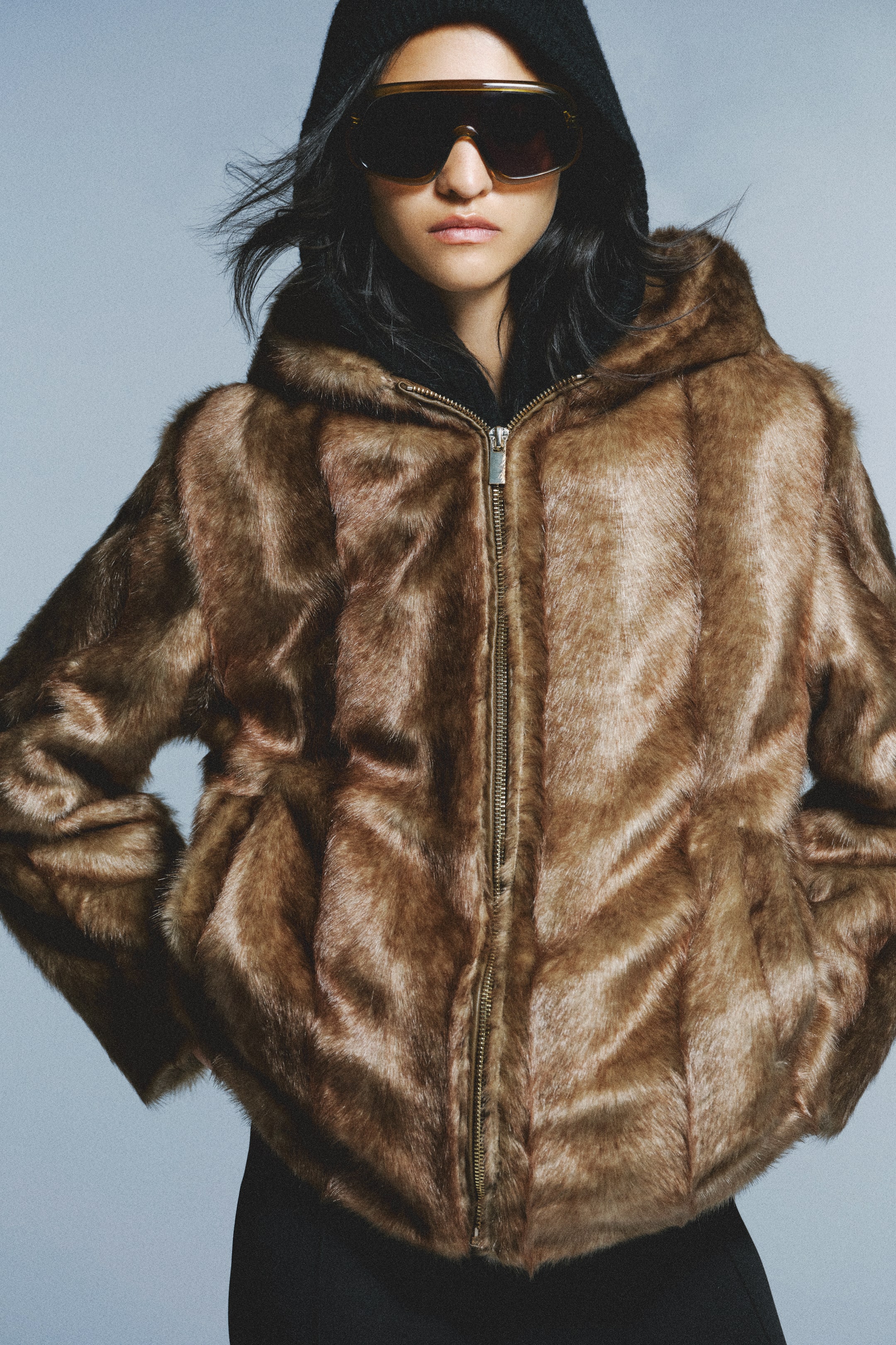 View larger image: Hooded Jacket - Dark beige - Ladies | H&M US 1