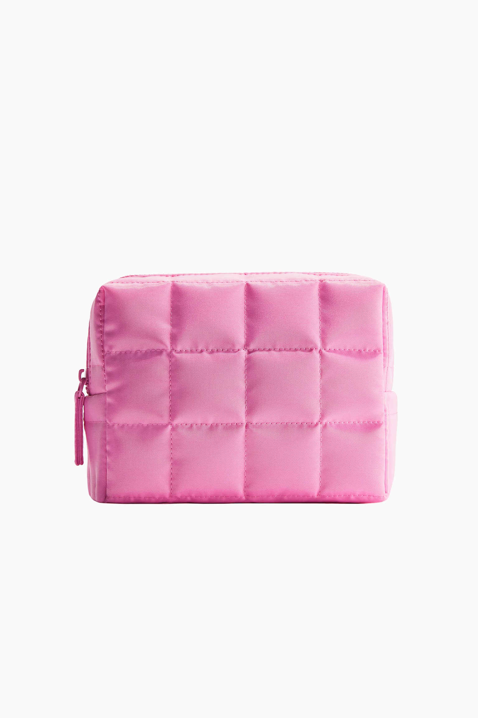 Quilted make-up bag - Light pink - 1