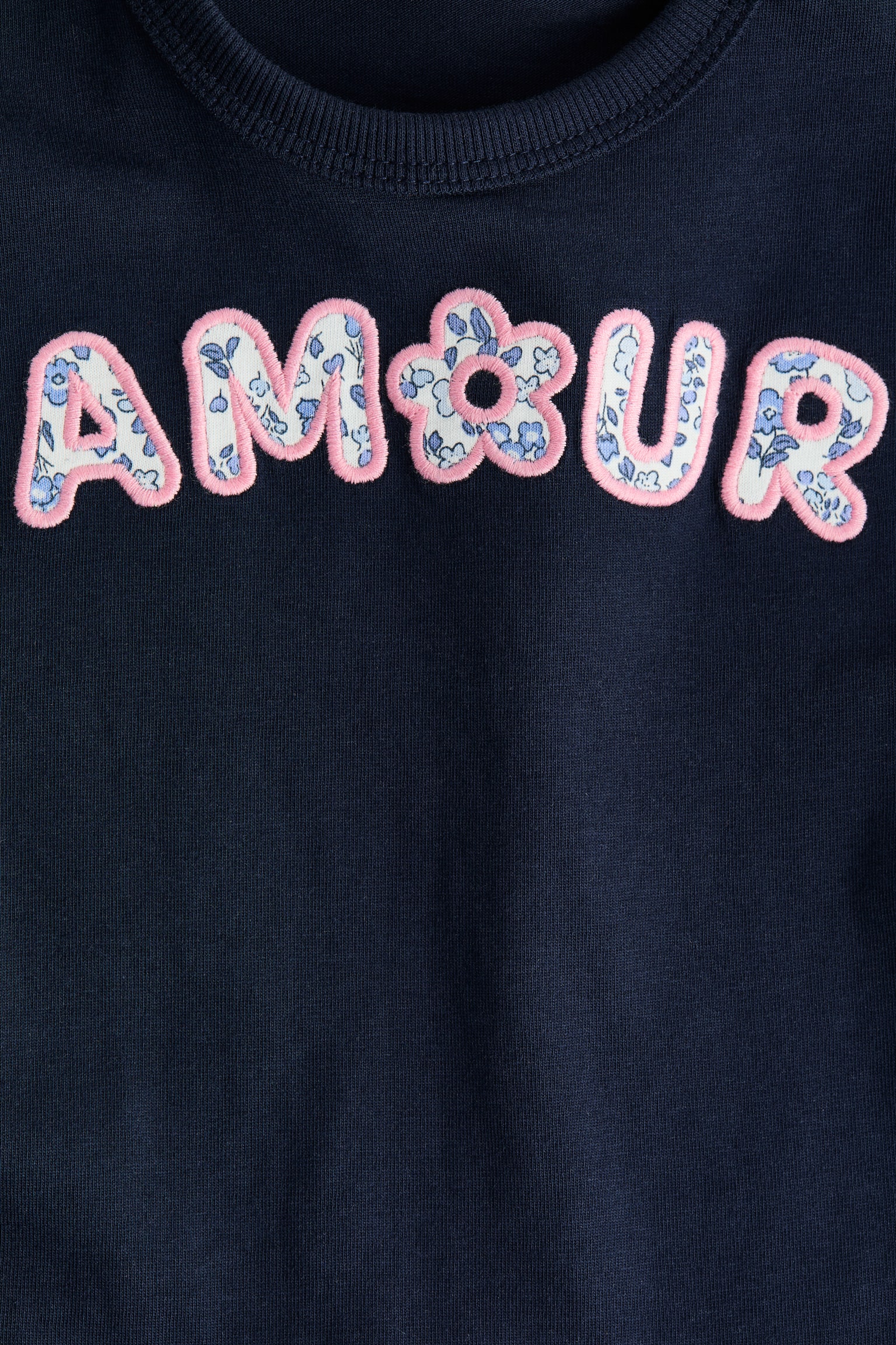 Βαμβακερό T-shirt - Ναυτικό μπλε/Amour/Κρεμ/Berry Cute - 2