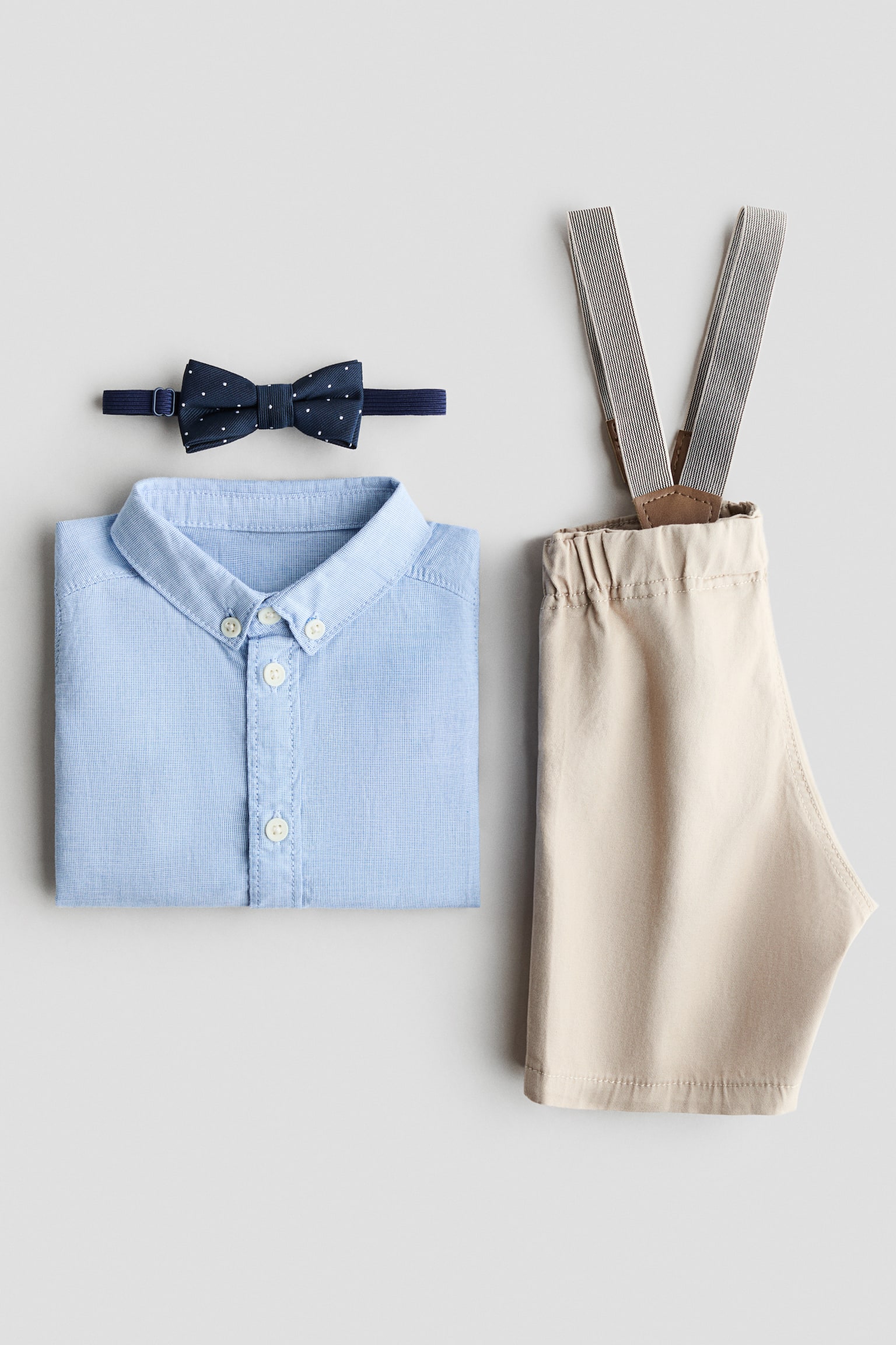 3-piece dressy set - Light blue/Beige - 2