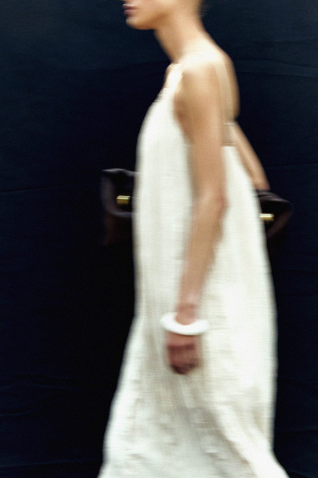 Crinkled Strappy Dress - image 2