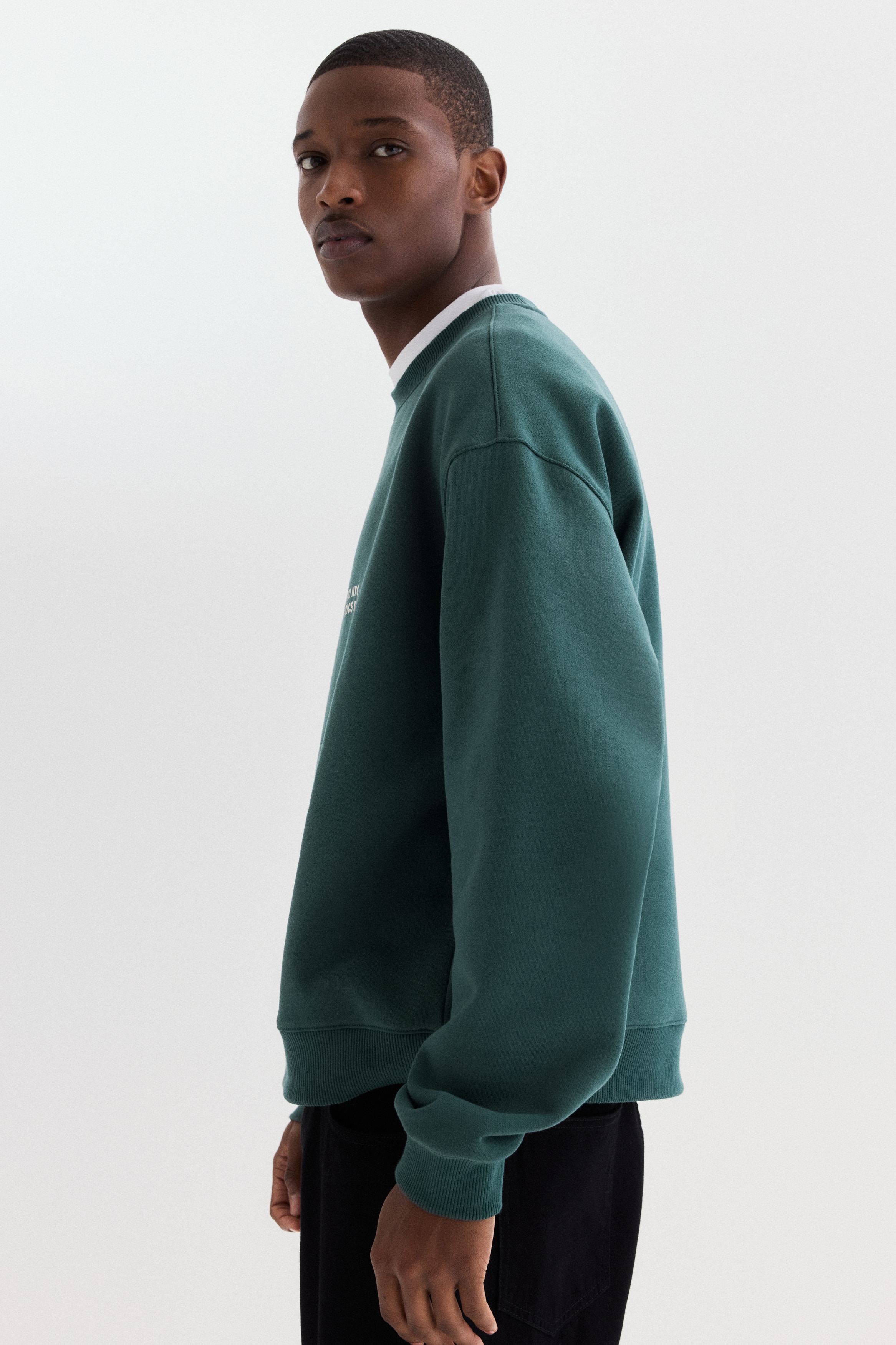 クルーネックトレーナー メンズ | H&M JP