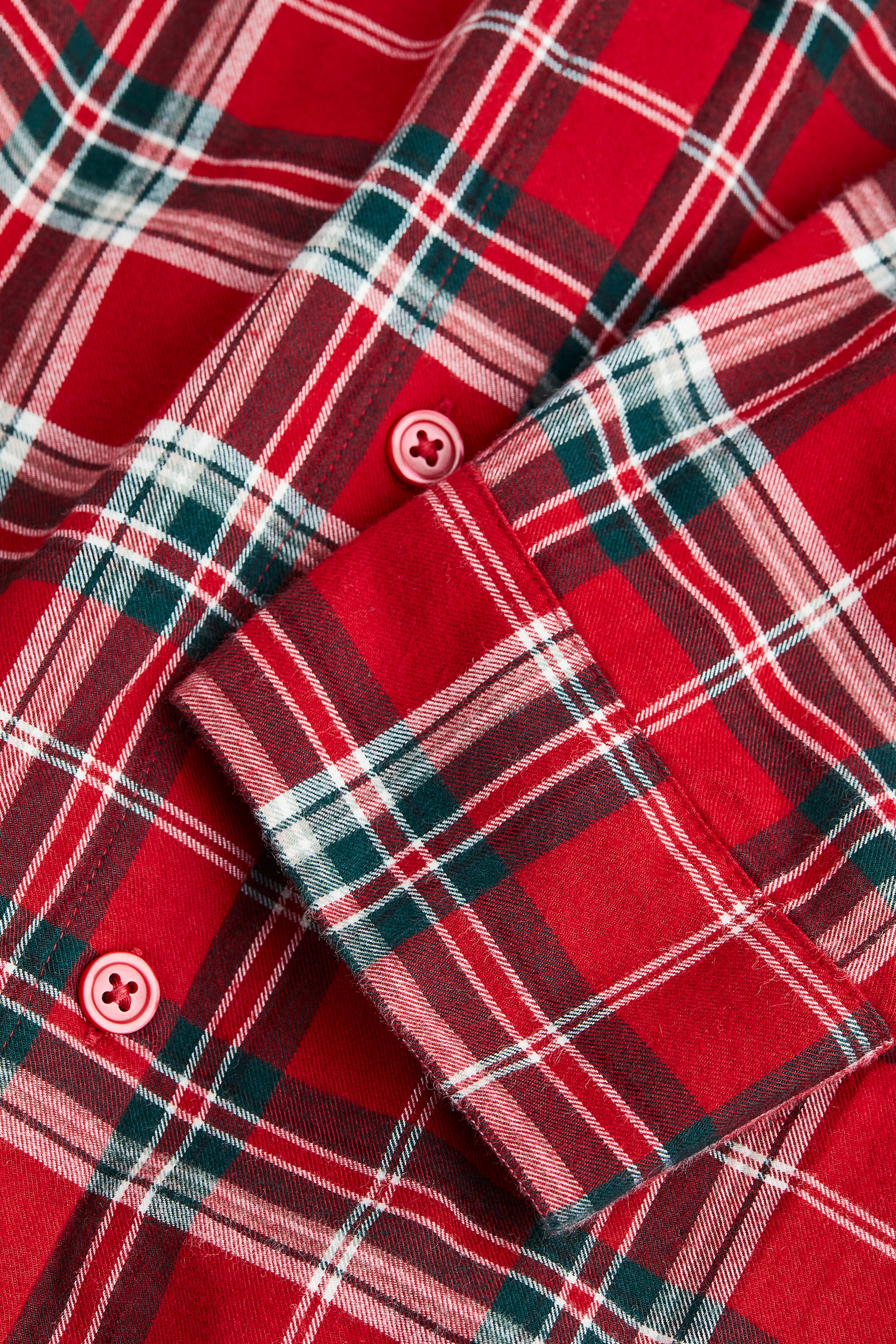 Visualizza immagine più grande: H&M+ Camicia da notte flanella - Rosso/quadri - DONNA | H&M IT 2