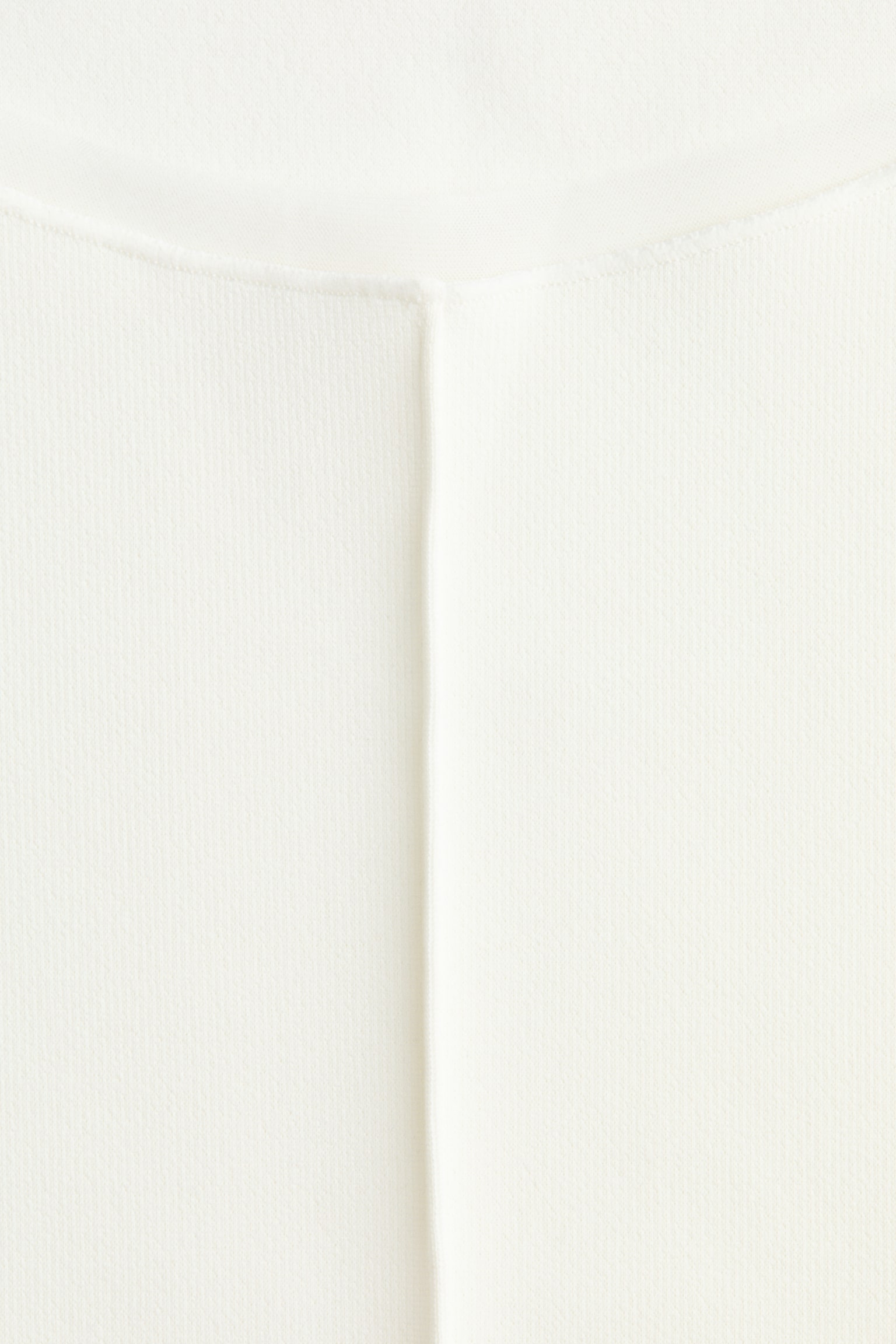 Женский топ H&M Ponte Square-Neck Top, цвет: Белый — фото 5