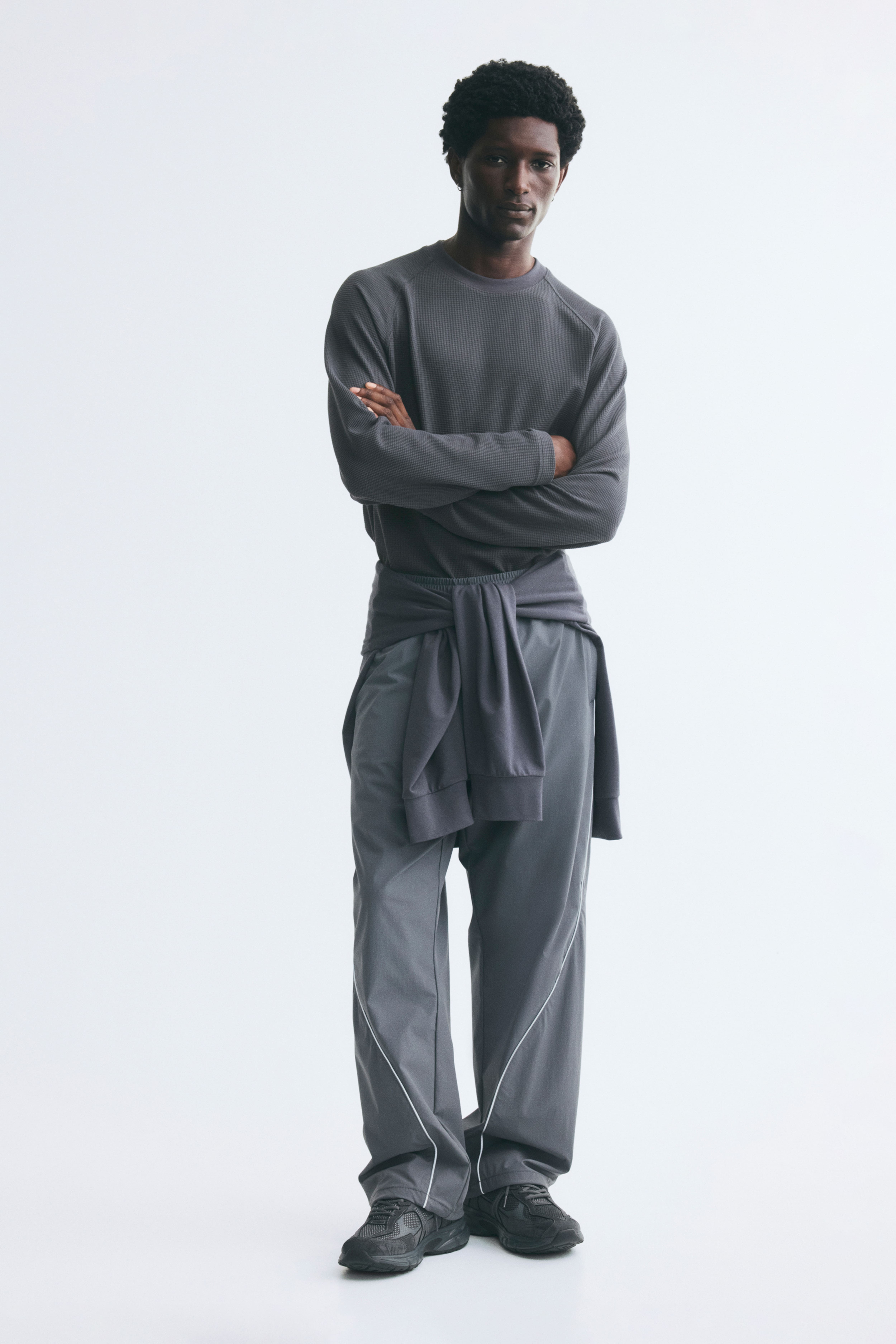 Relaxed-Fit Long-Sleeved T-Shirt