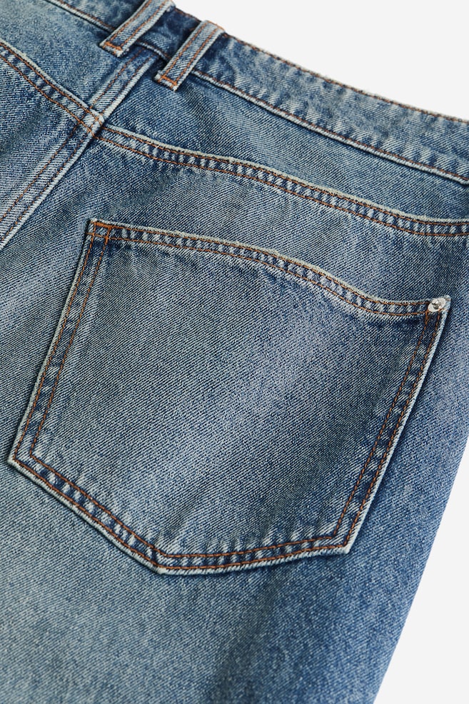Baggy Low Jeans - Blu denim chiaro/Nero - 3