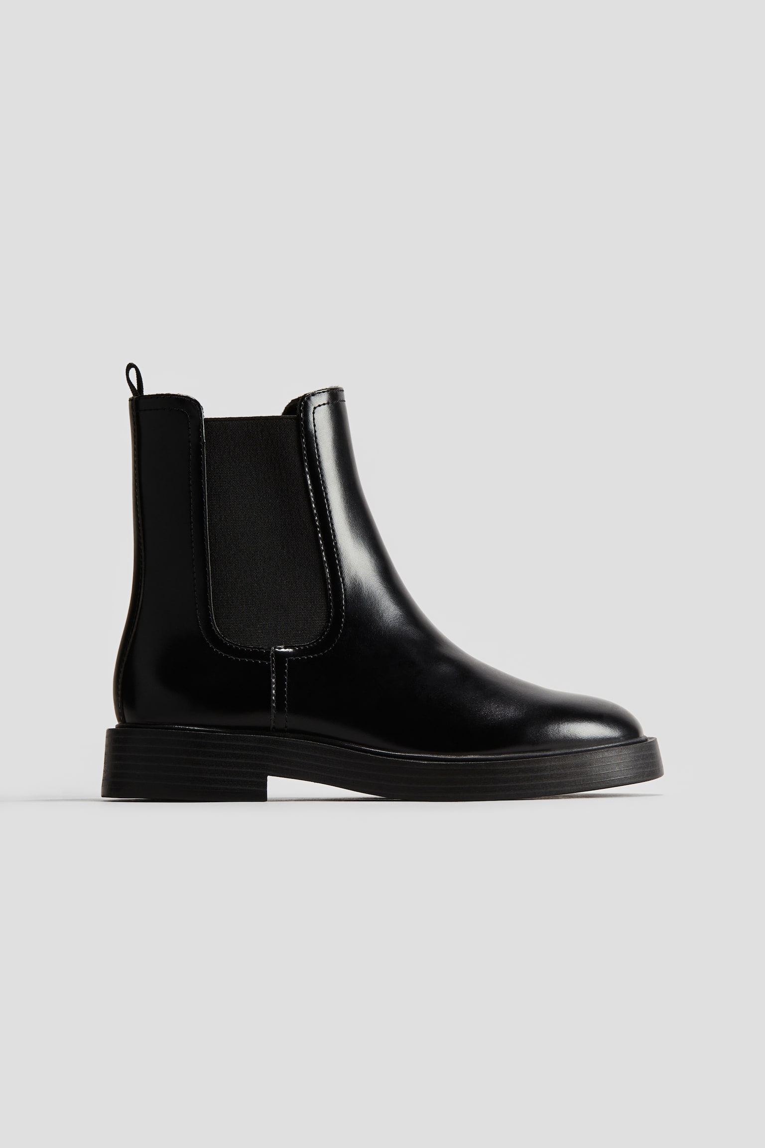 Chelsea boots - Black/Beige - 1