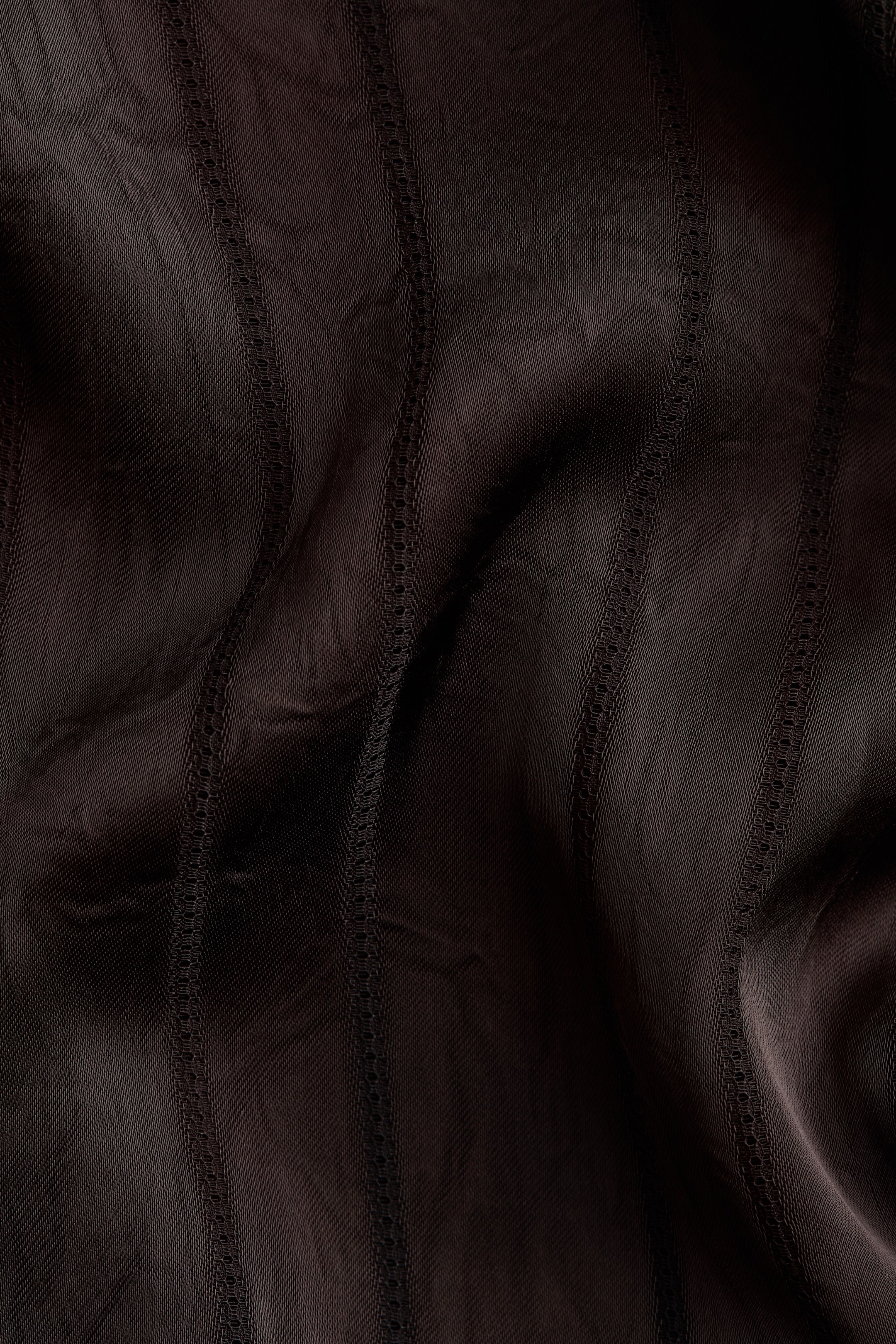 View larger image: Draped Shirt - Dark brown - Ladies | H&M US 5