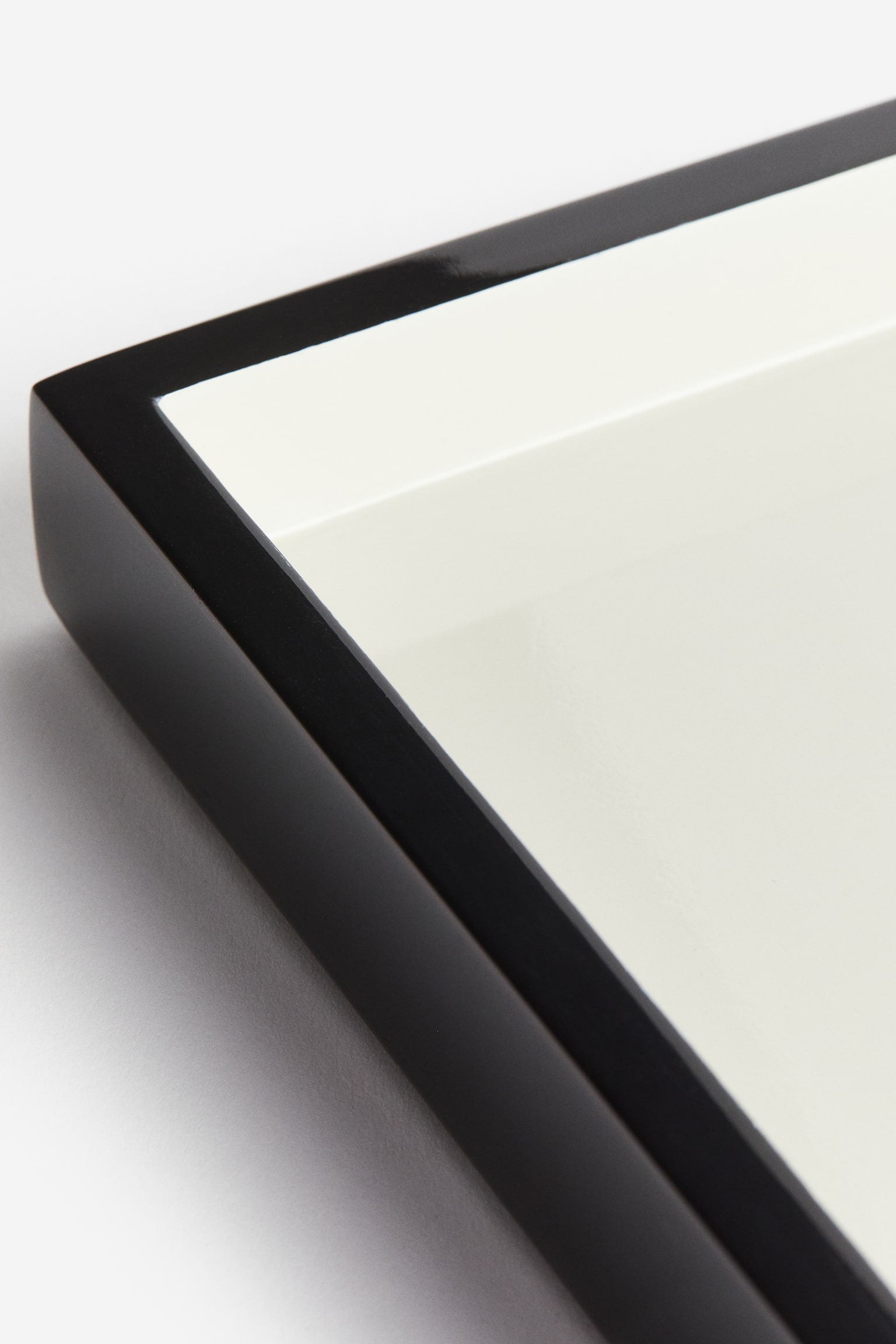 Lacquered tray - Black - 4