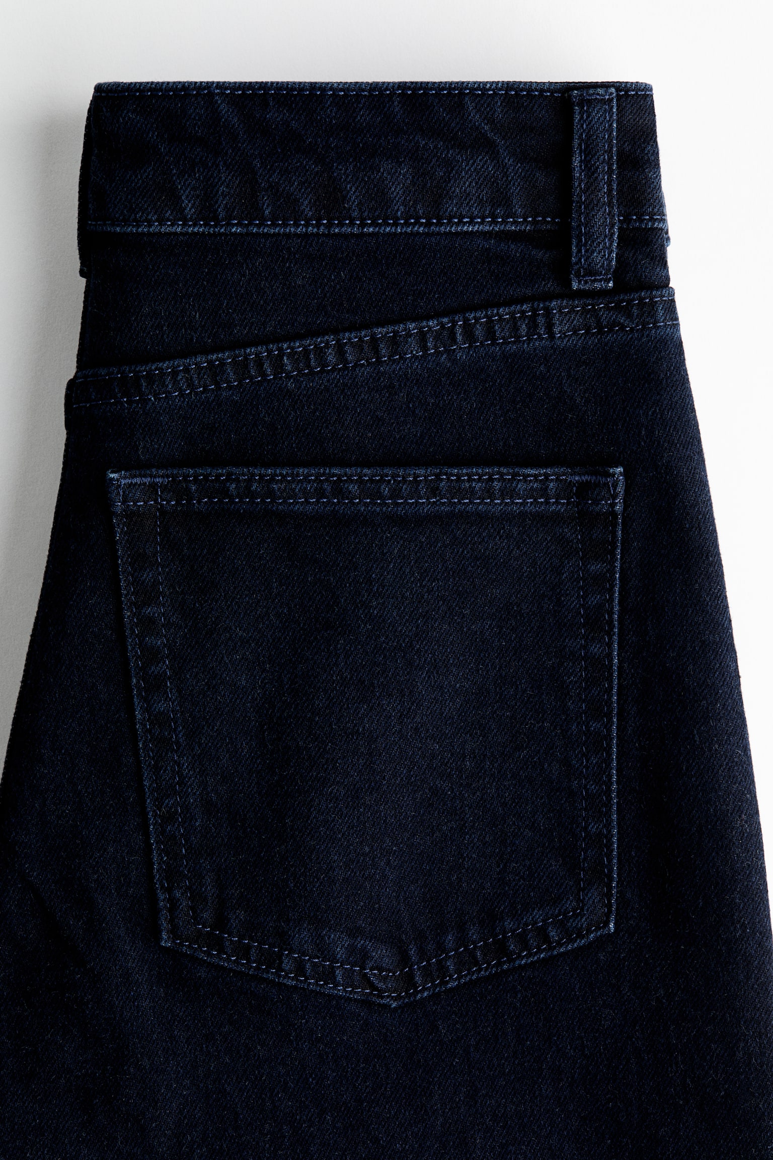 Jean large taille haute - Marine denim/Gris denim foncé/Brun foncé/Bleu denim délavé/Bleu denim clair/Bleu denim/Bleu denim marine/Bleu denim clair/Bleu denim/Blanc/Bleu denim foncé/Bleu denim marine/Bleu denim clair/Blanc/Bleu denim/Bleu denim/Blanc - 6