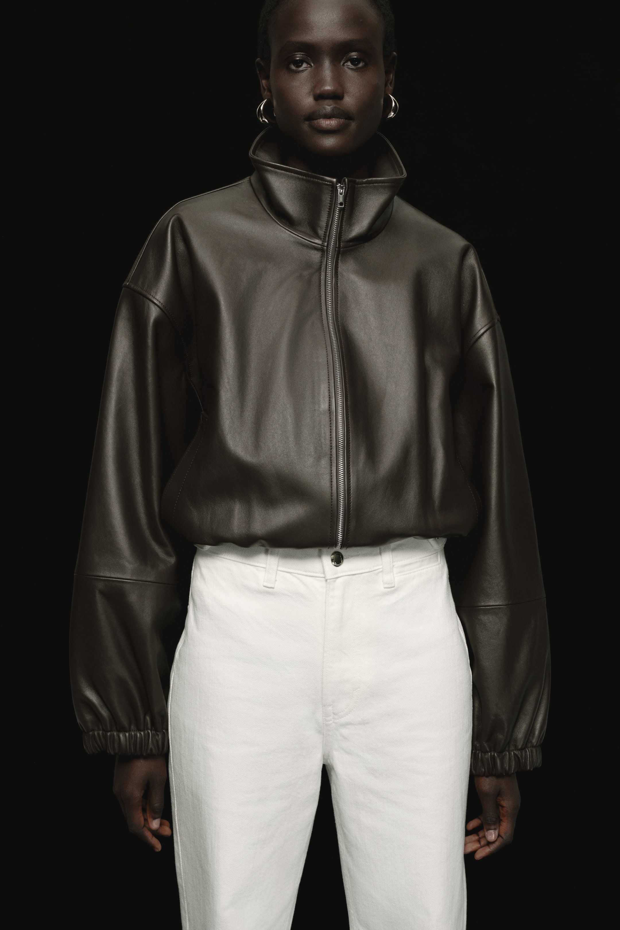 Zobacz większy obraz: Straight High Jeans - Biały - ONA | H&M PL 2