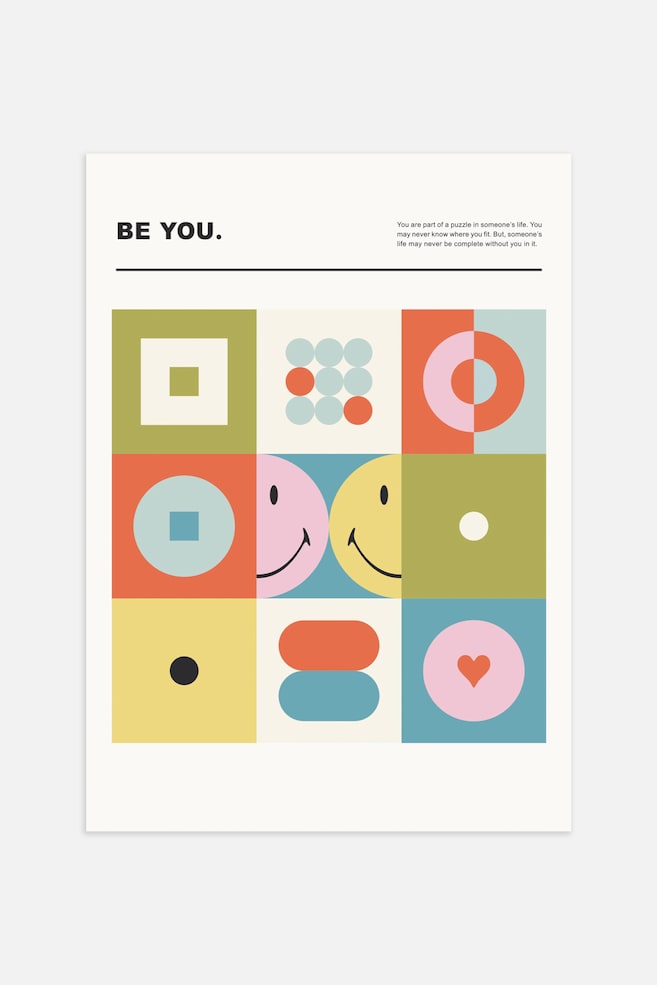 Smiley® Poster - Smiley® Be You/Smiley® Find Happiness - 1