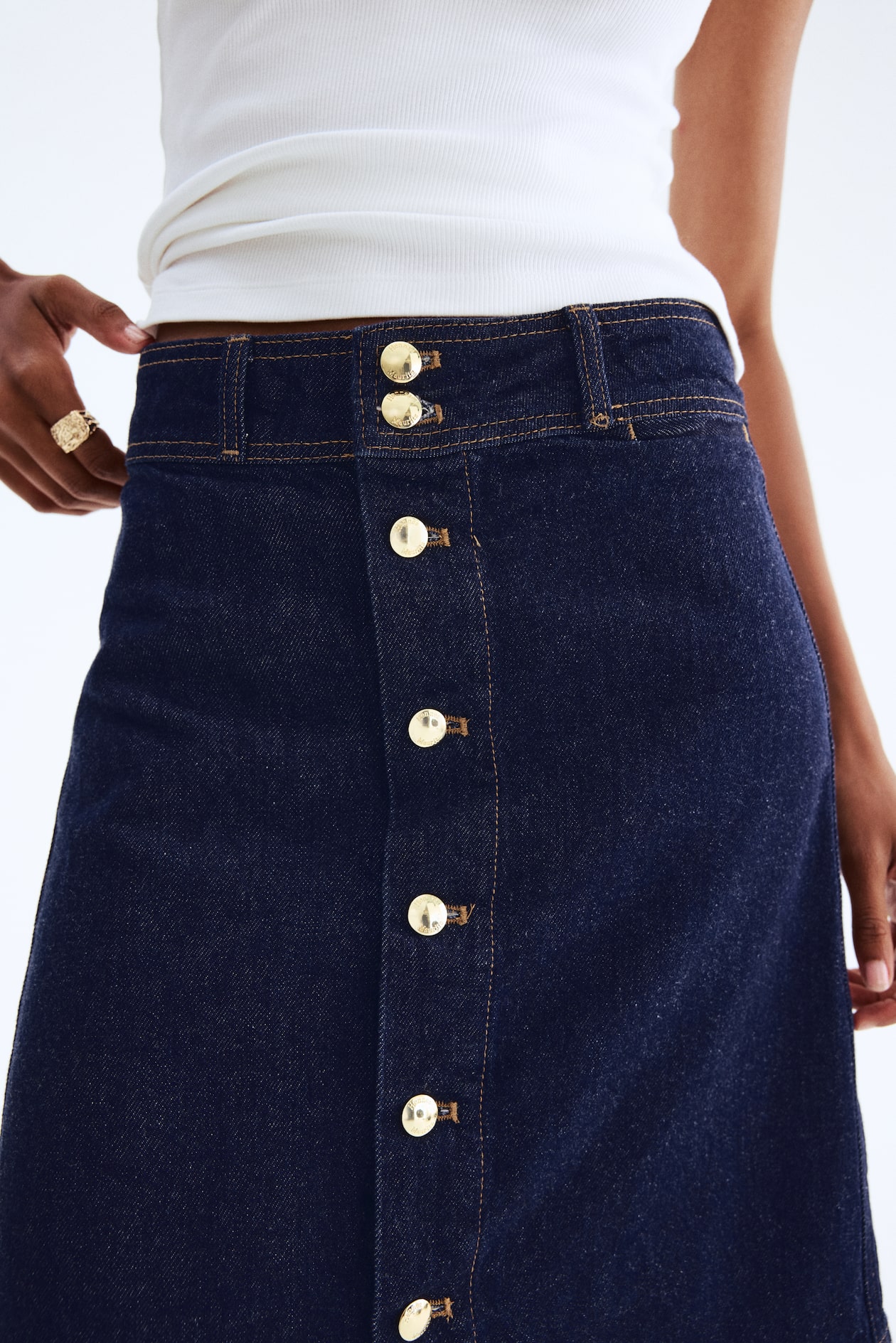 Denim Skirt - image 4