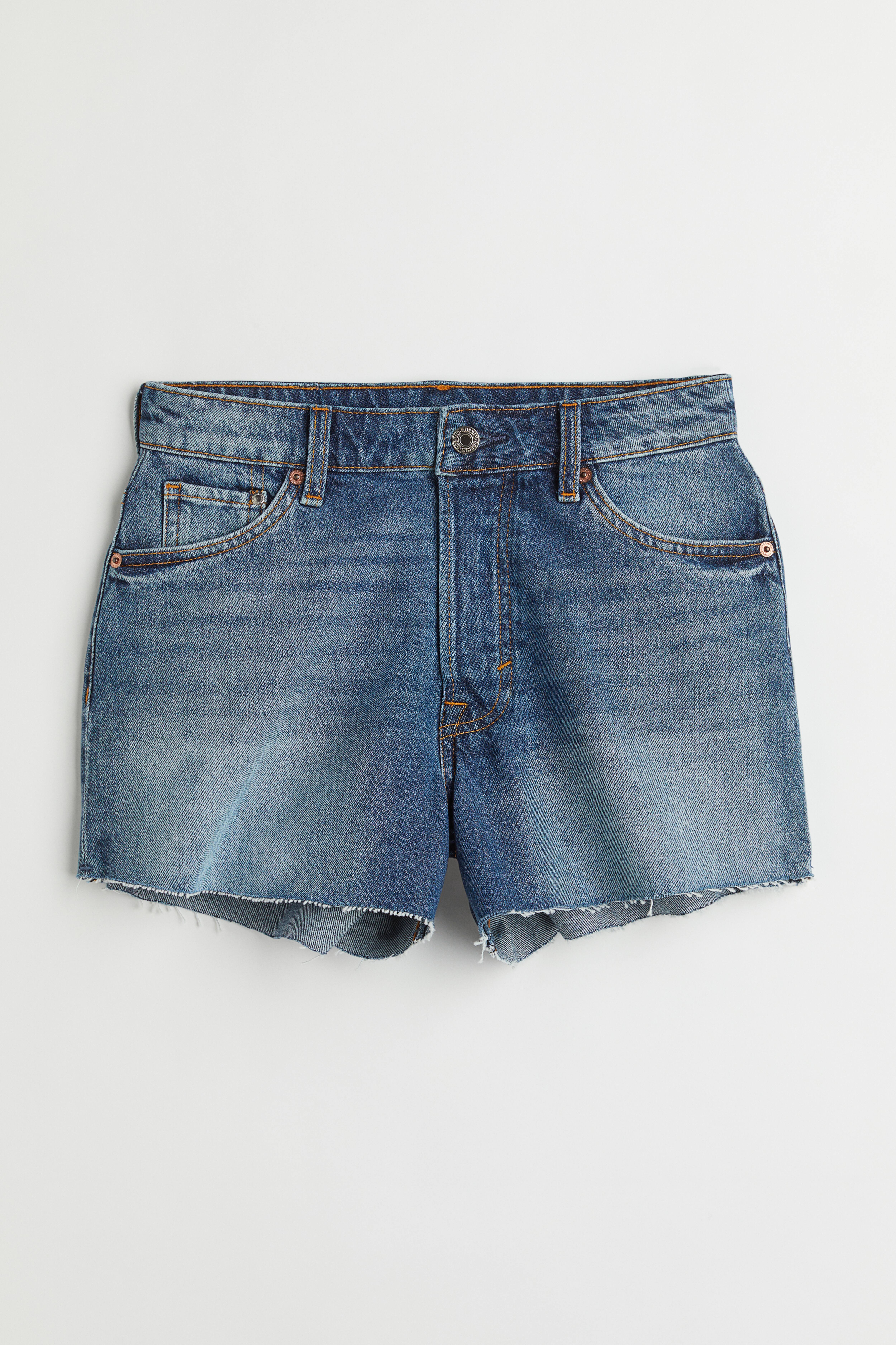 Vintage High Denim Shorts