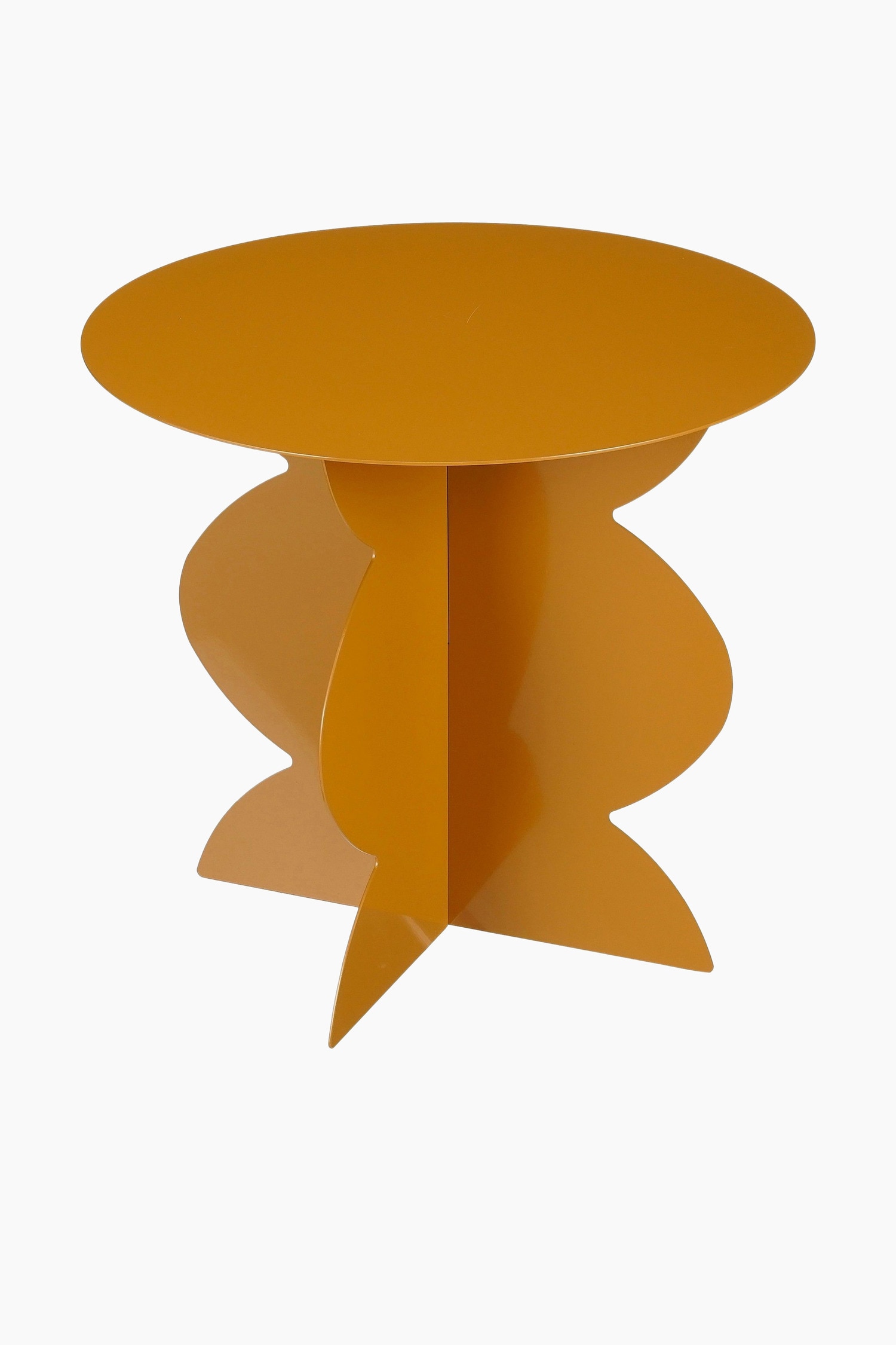 Mica Decorations - Metalliskt Sidobord - Brun