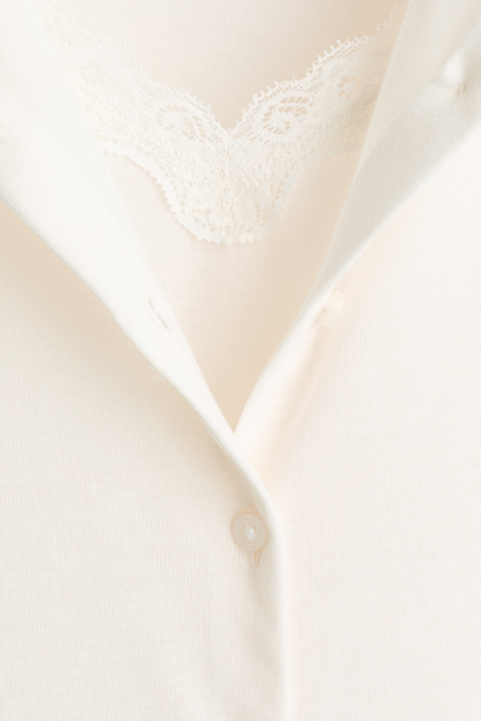 Layered cardigan - Cream/Dark brown/Black - 4