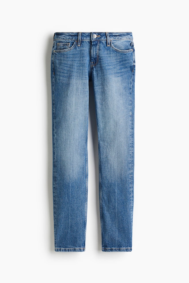 Slim Regular Jeans - Denim blue/Dark denim blue - 1