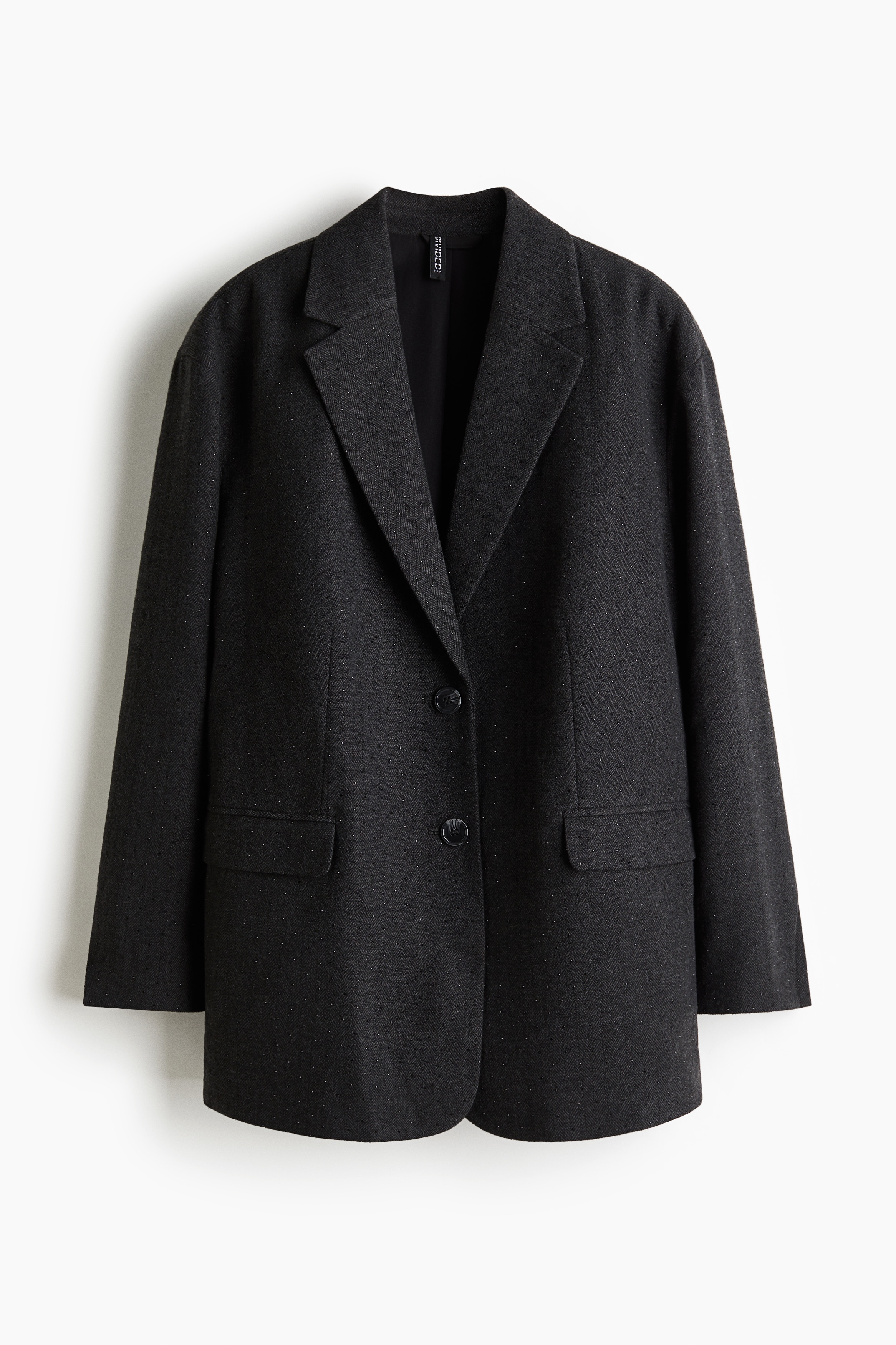 H & M - Blazer mit Verzierungen - Schwarz - Damen