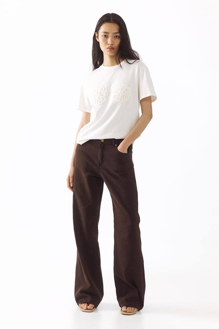 Ravne pantalone od kepera