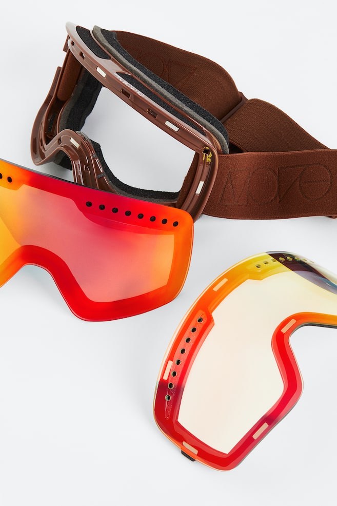 Ski goggles - Brown/Orange - 4