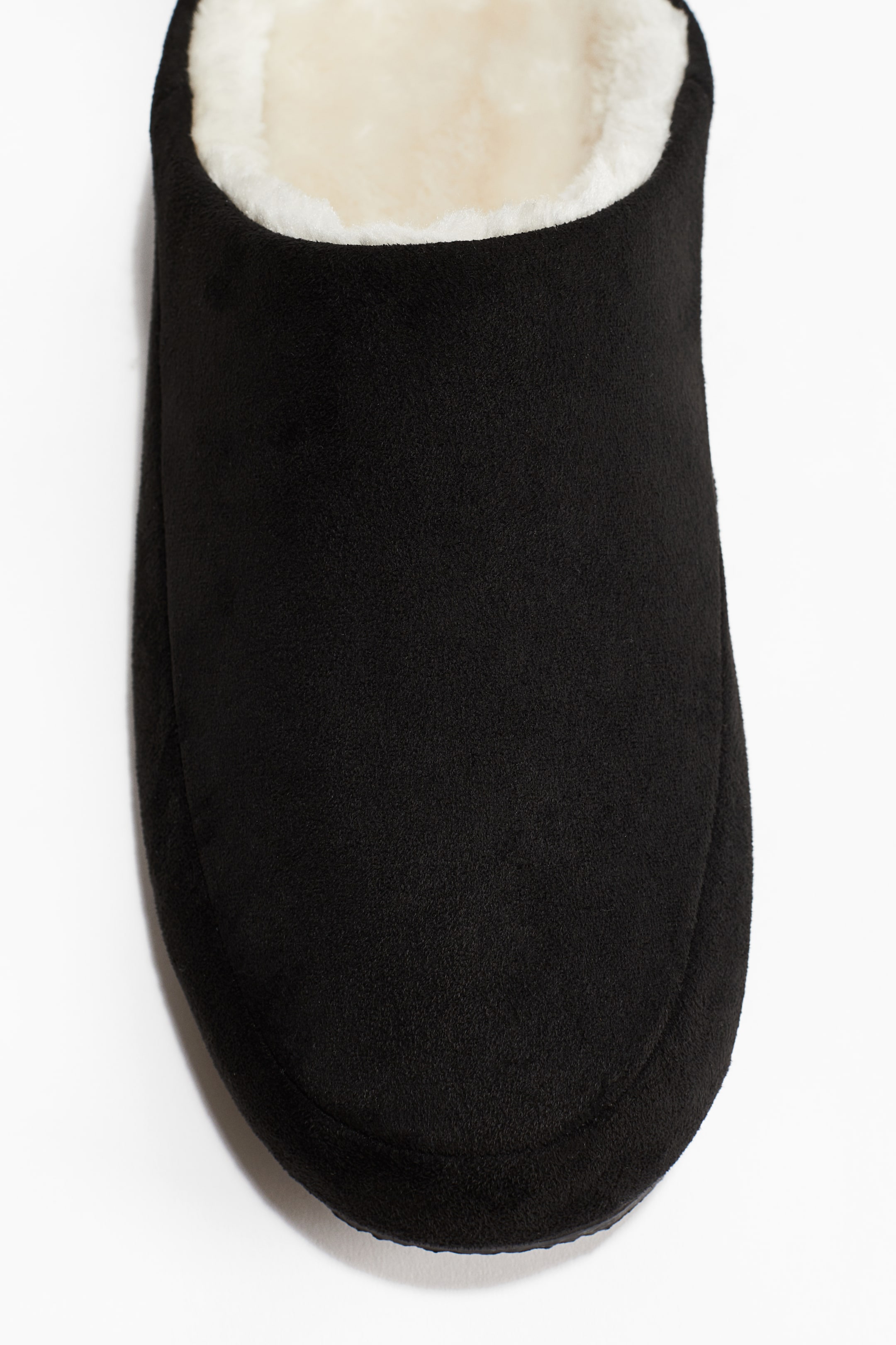 Teddy-lined slippers - Black - Men | H&M GB 3