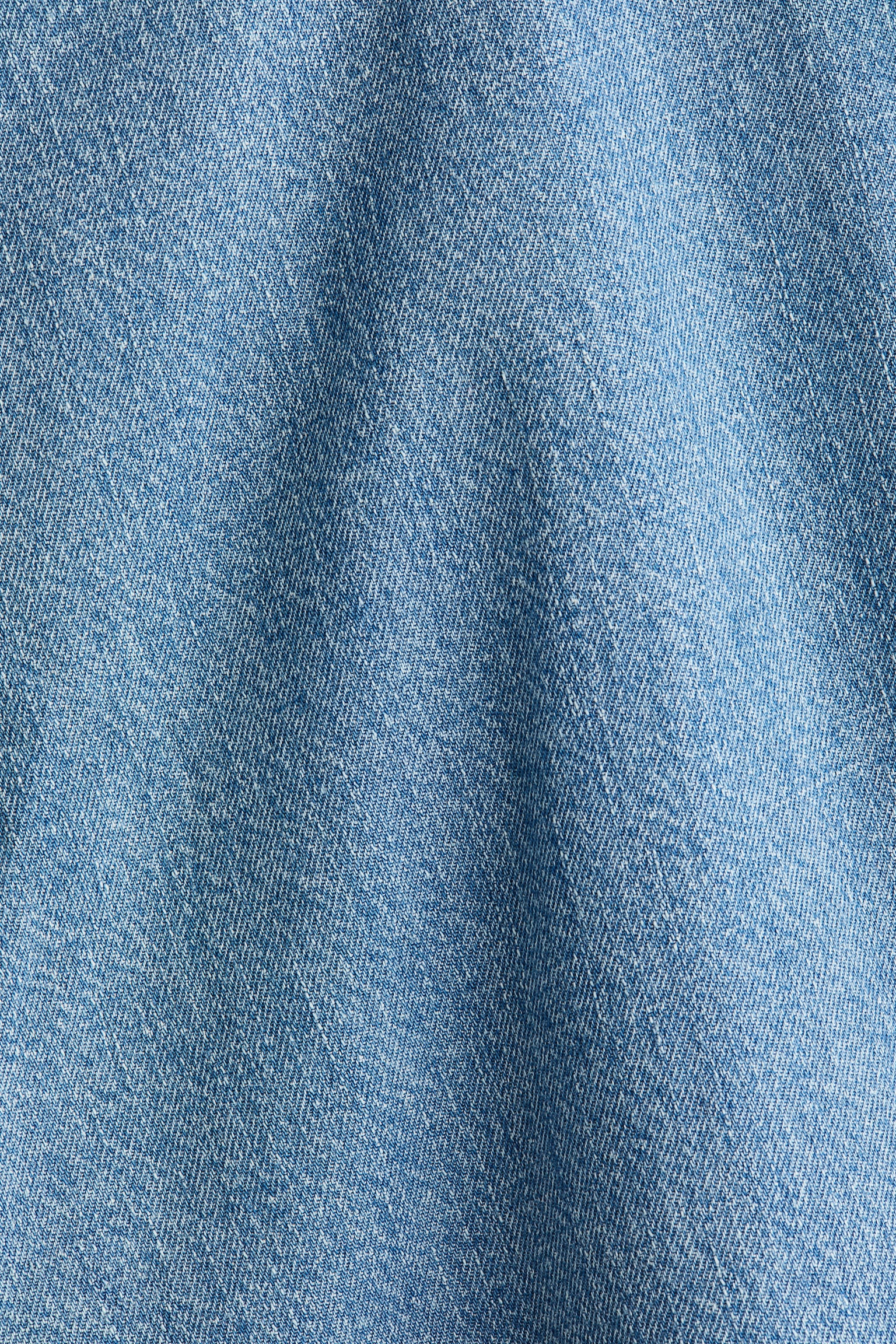 Женская юбка H&M Flared Denim Skirt, цвет: Джинсовый синий — фото 5