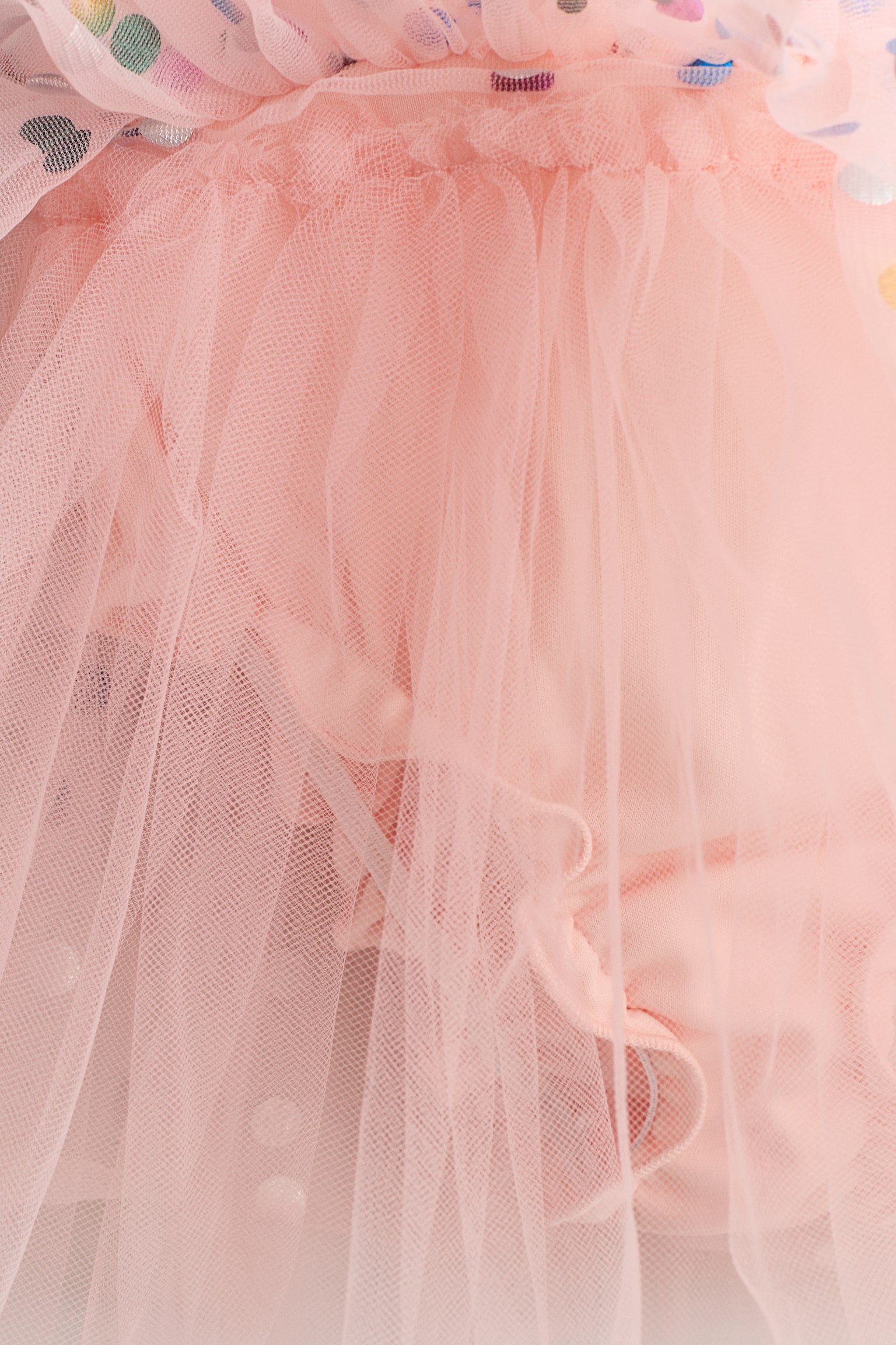 Akrobata balerina jelmez - Rózsaszín/pöttyös - 4