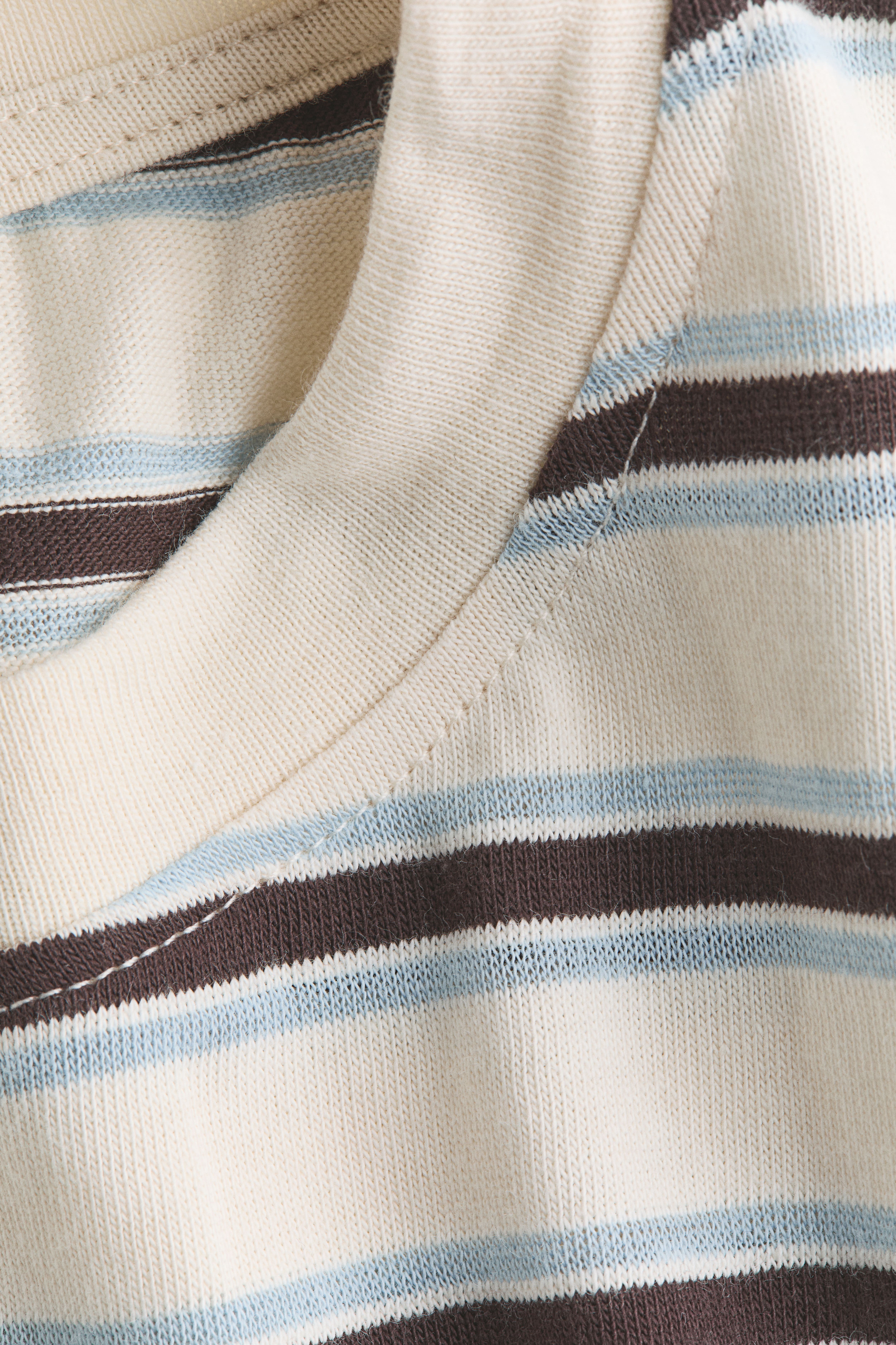 Oversized Fine-Knit T-Shirt