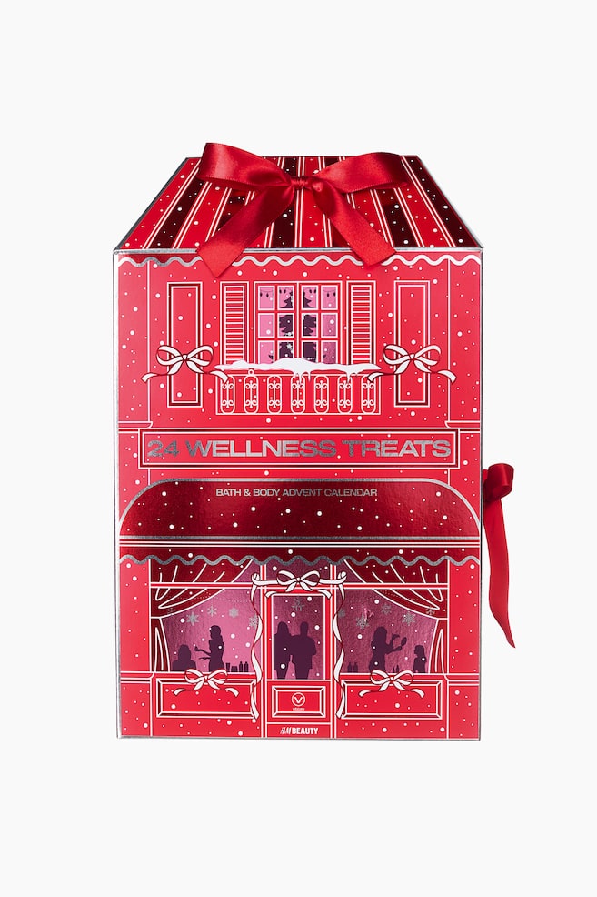 Calendrier de l'Avent bain et corps - Rouge - 1