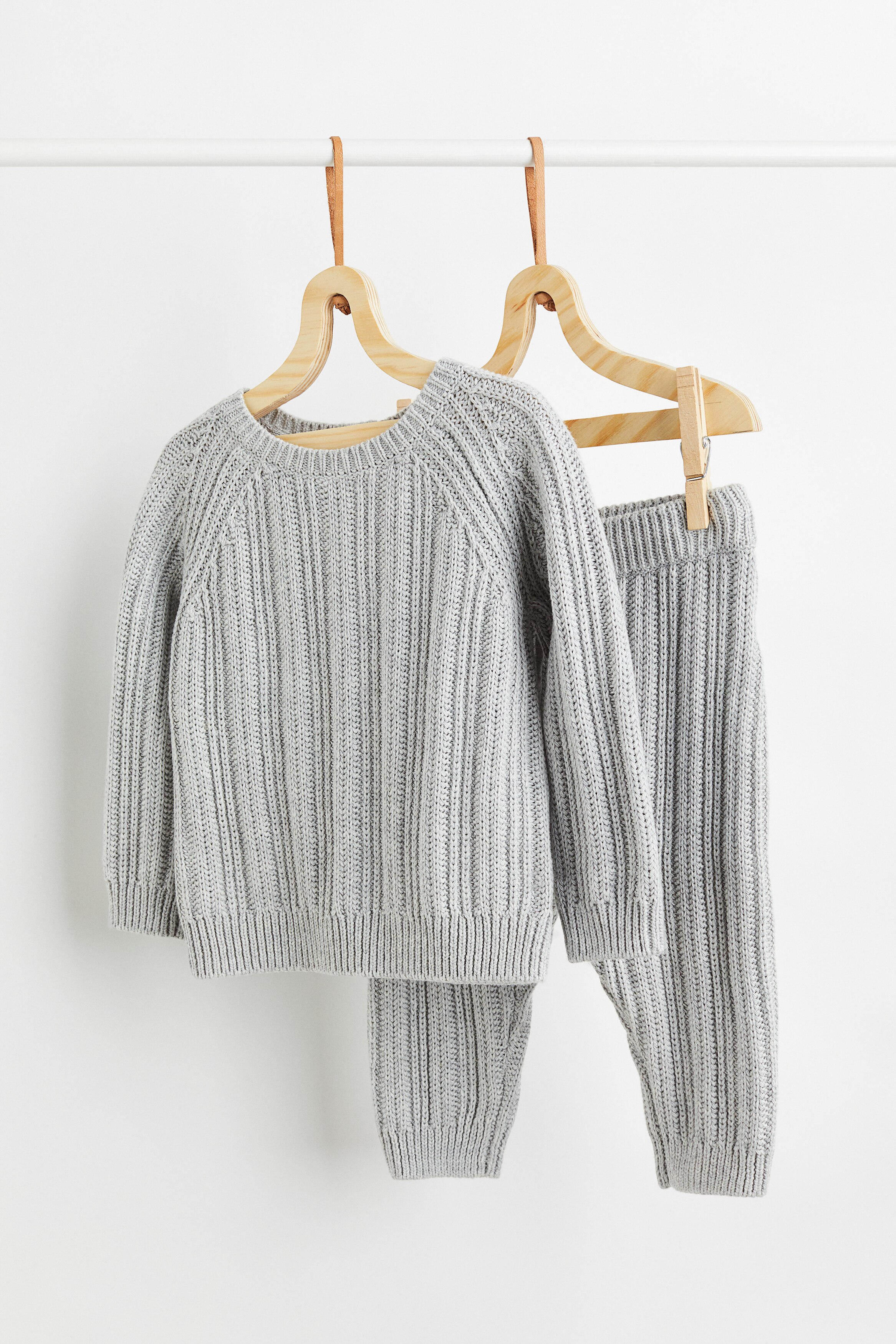 Ensemble Décontracté Femme 2 Pièces - Pull Maille & Pantalon Large - Confort Toute La Journée - 3