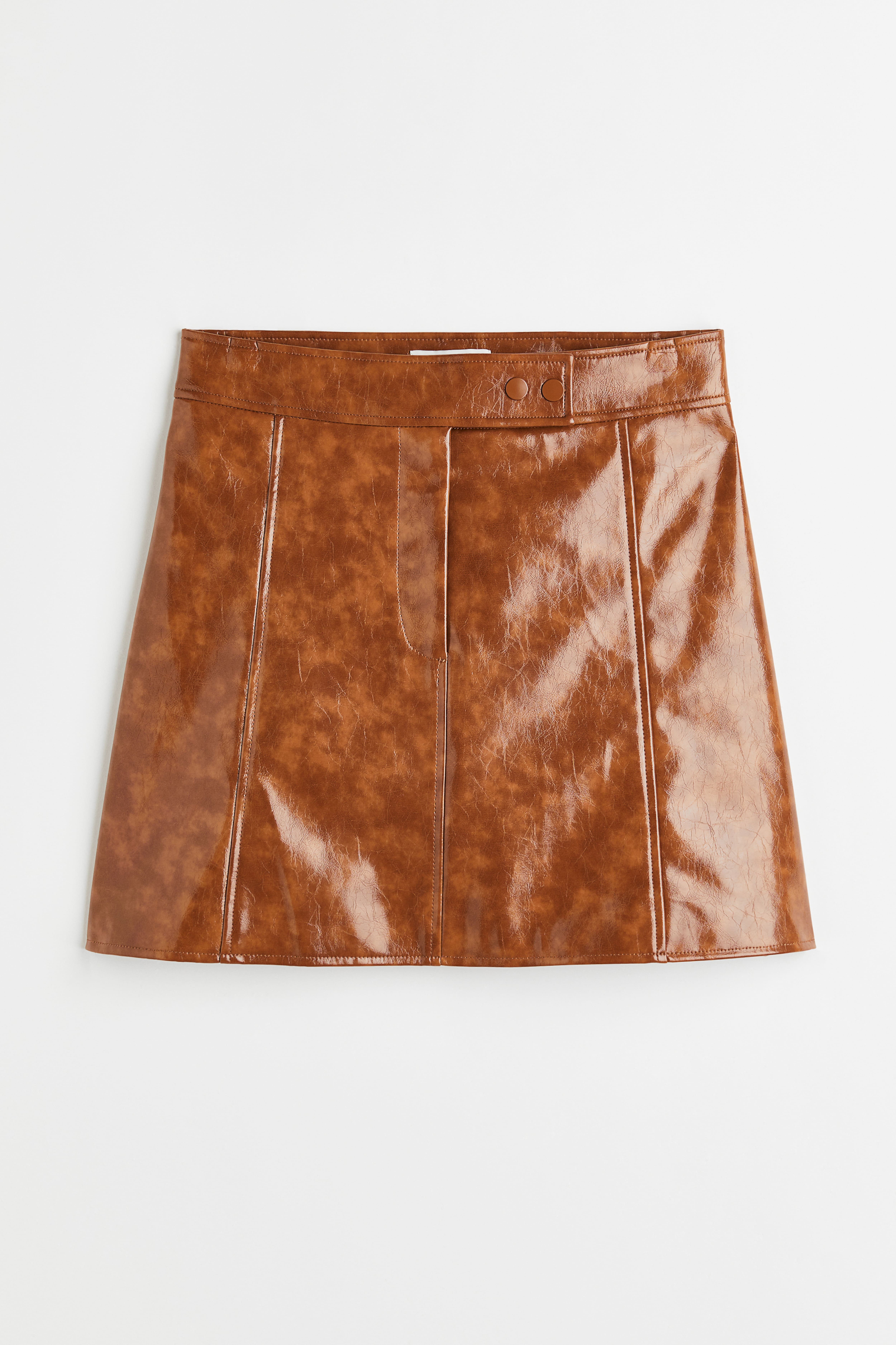 Brown skirt h&m hotsell