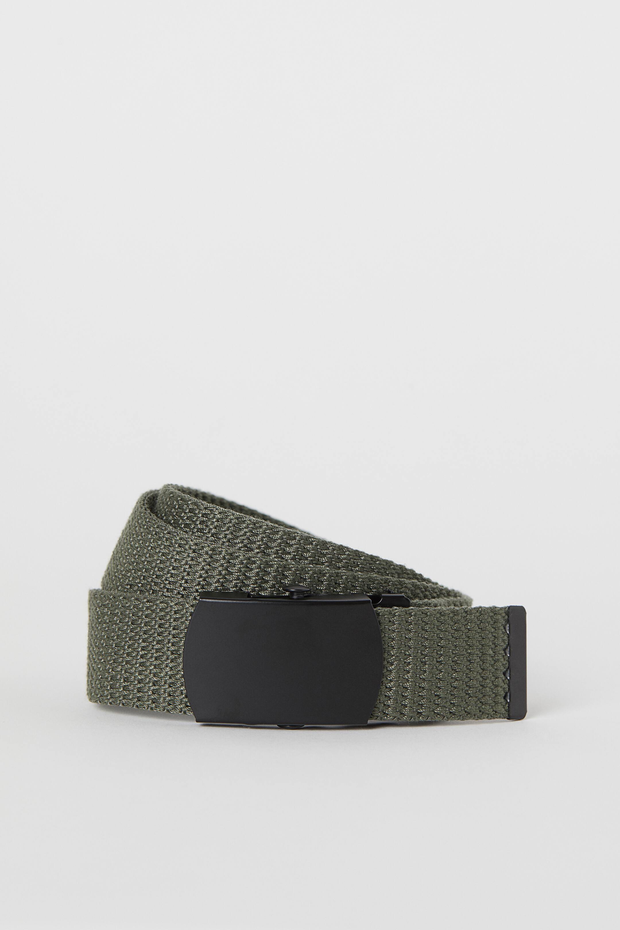 Nagyobb kép megtekintése: Textilöv - Sötét khakizöld - GYEREK | H&M HU 1