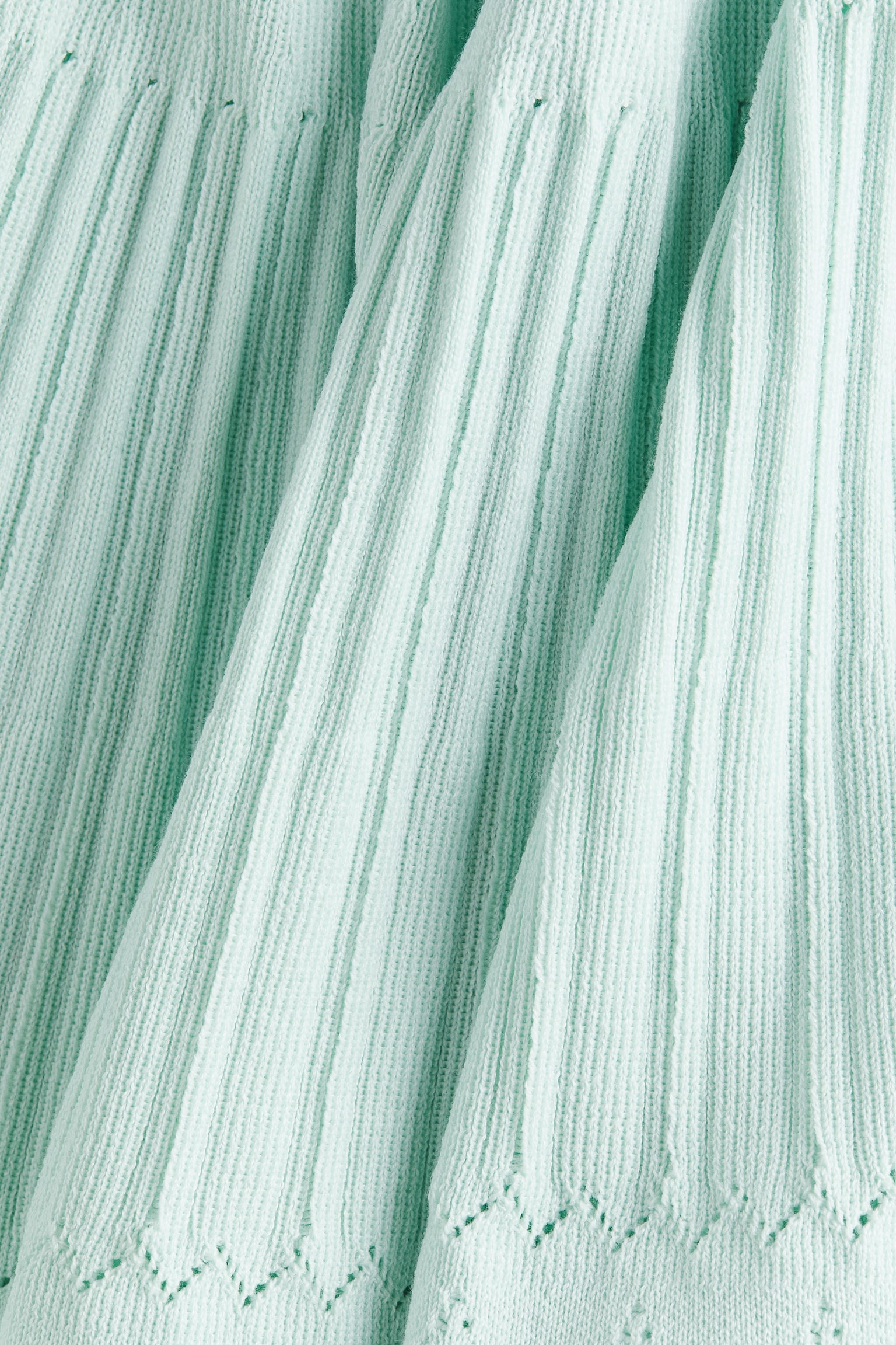 Knitted flared-skirt dress - 6