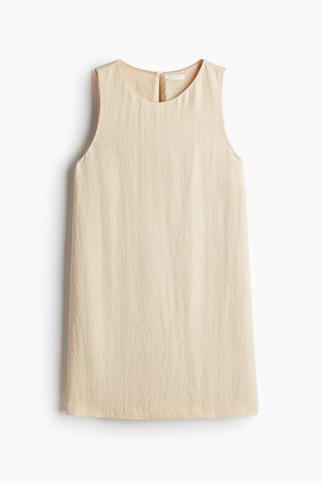 Shift Dress - Light beige/Light beige/leopard print/Black - 1