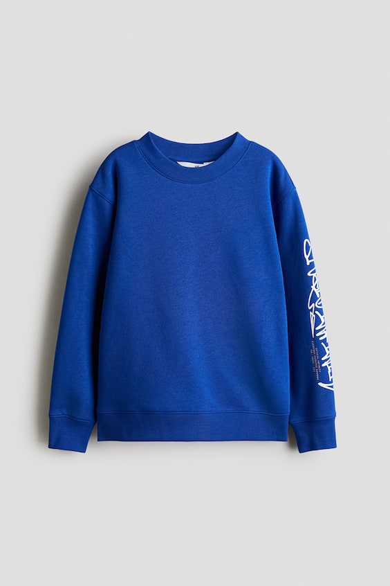 Детские худи H&M Sweatshirt with Printed Motif