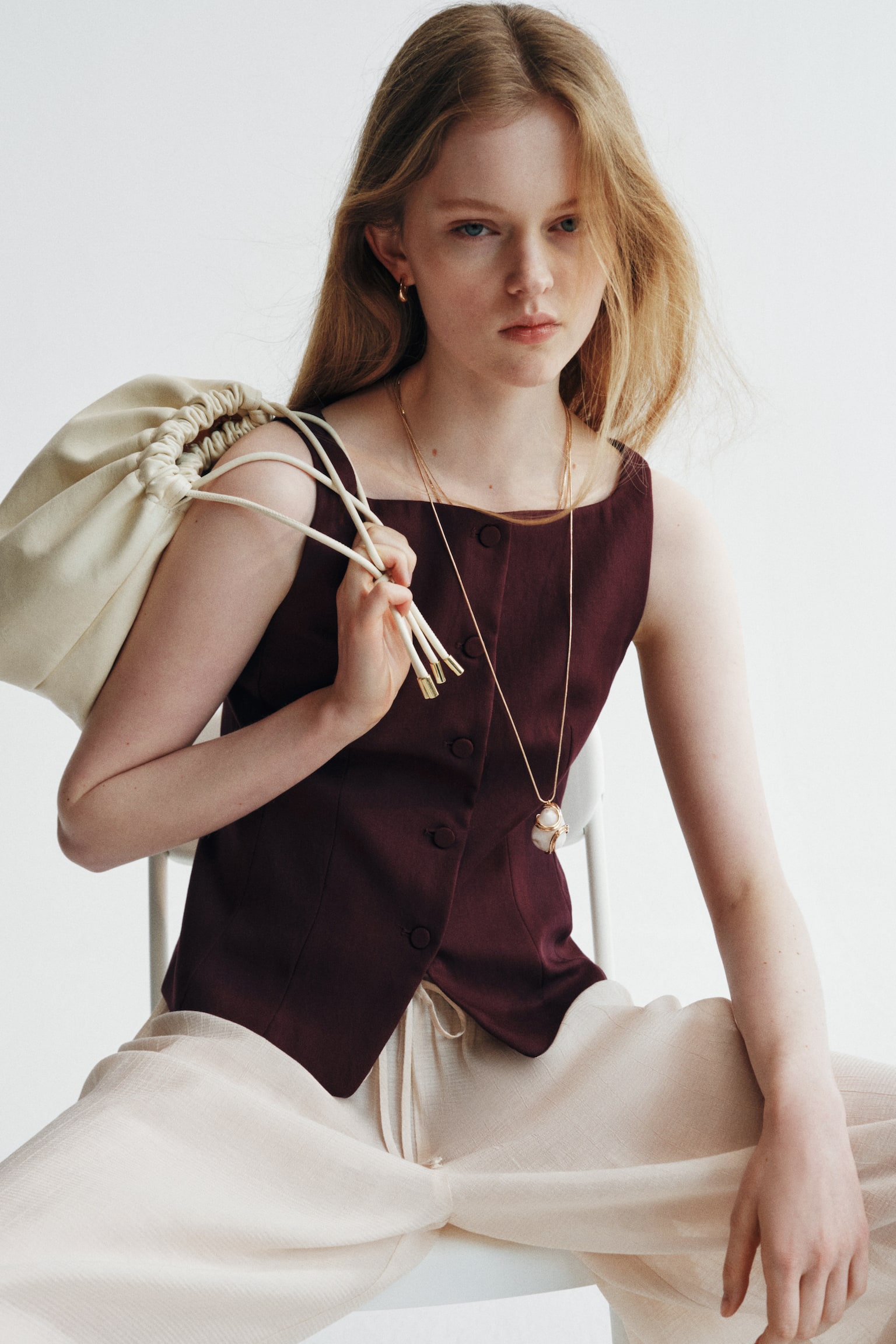 וסט מחויט - סגול שזיף/חום/מנומר/אפור עכבר כהה/בז' בהיר - 3