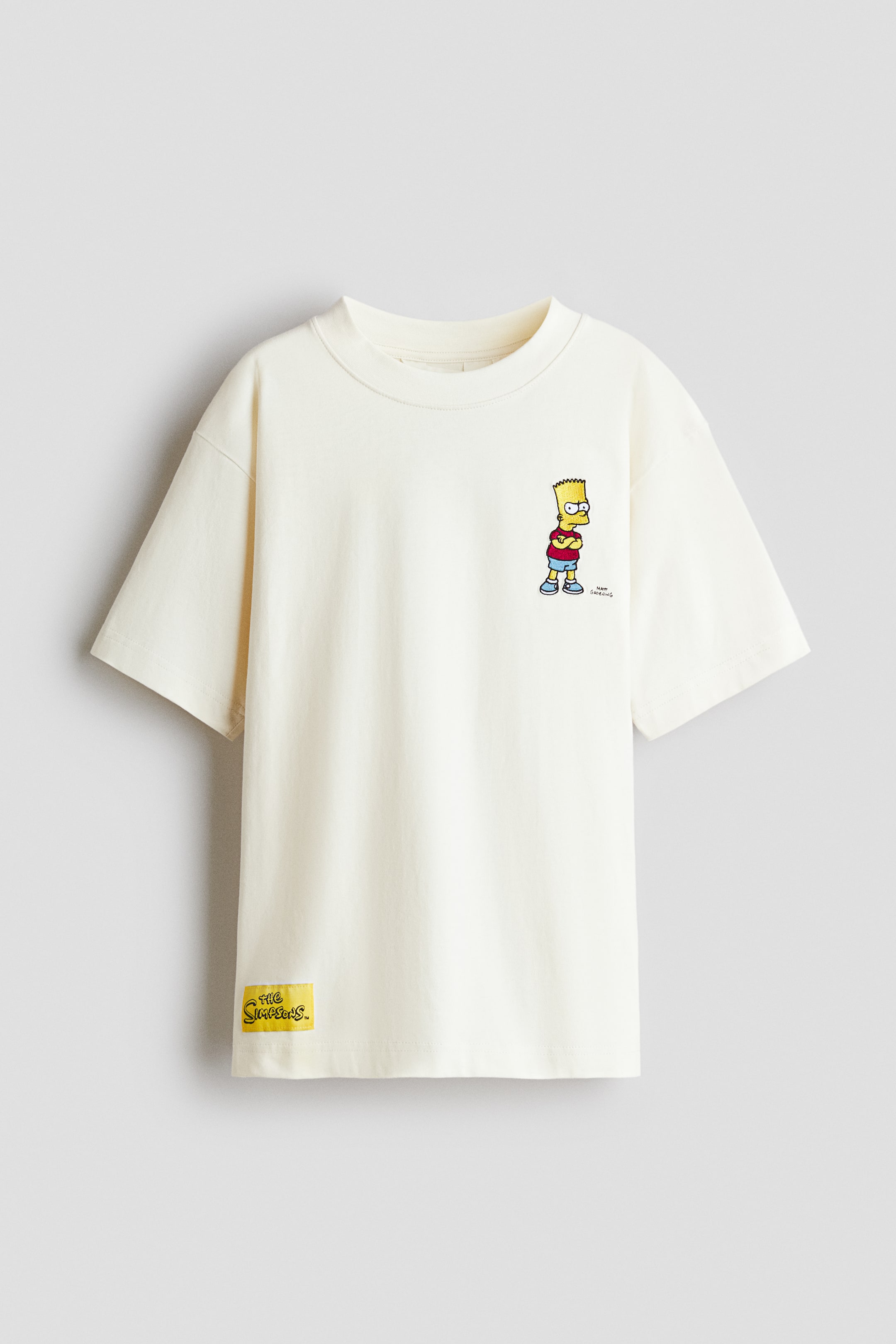 Xem ảnh lớn hơn: Áo thun cotton in hình - Màu kem/The Simpsons - Kids | H&M VN 1