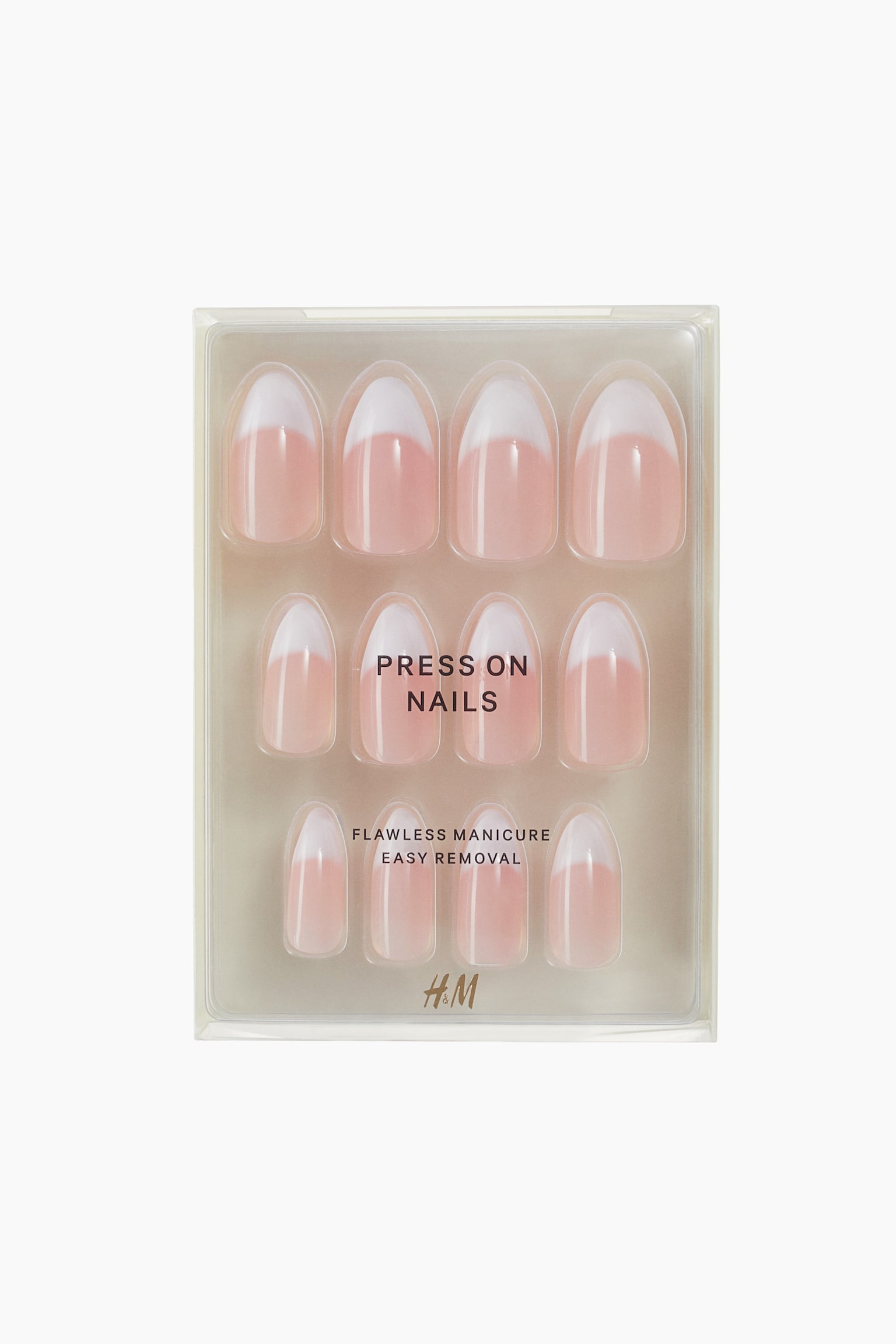 Press-on nails - Darling Mani/Rose Petal/Classy in Red/Bordeaux/Natural Mani/Pink French Tip/French Square/Pink Mani/Cloud Vibes/Pink Ombre/Light Pink - 1