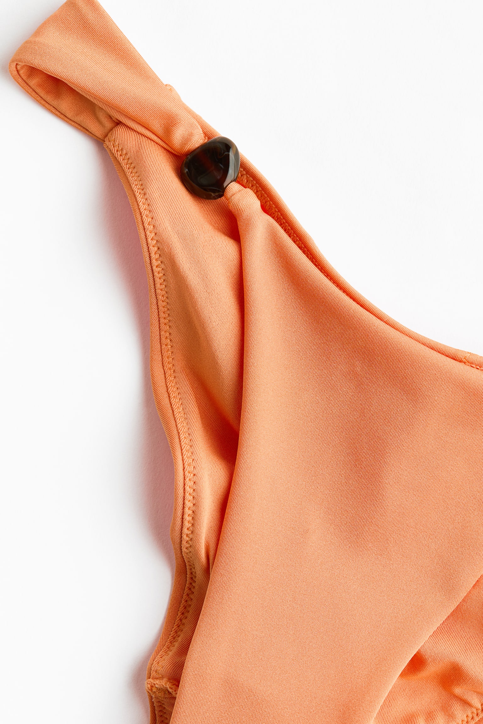 Slip bikini tanga sgambati-Arancione - 4