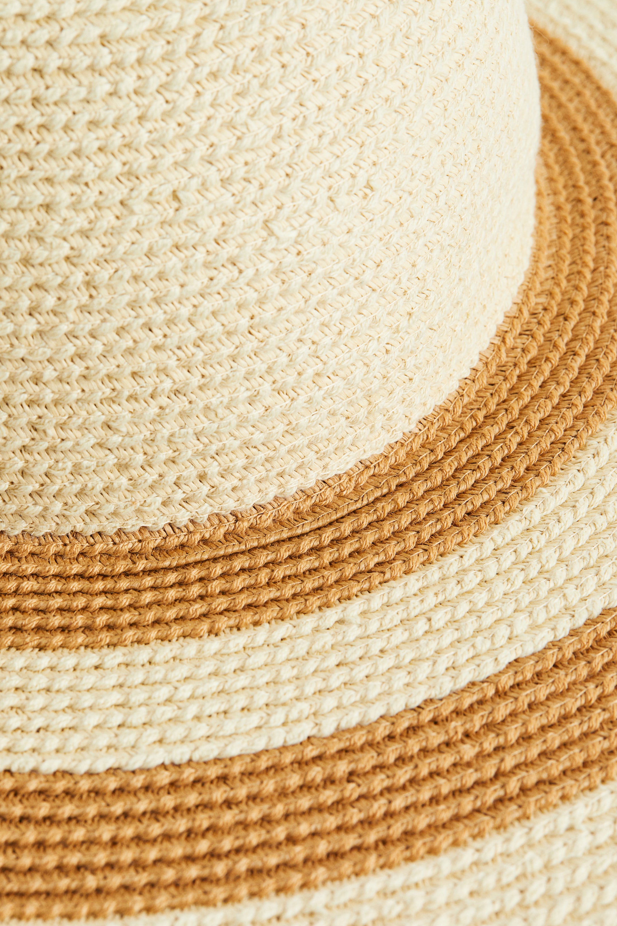 View larger image: Straw hat - Light beige/Patterned - Ladies | H&M IN 2