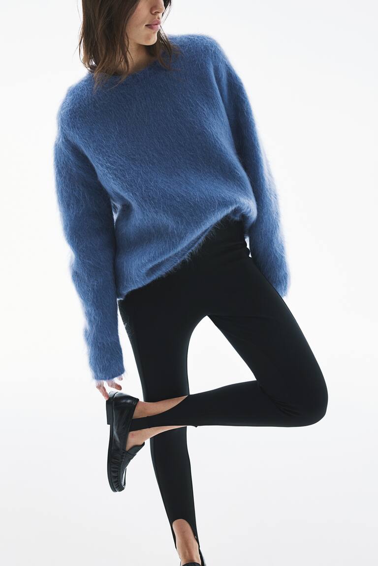 Leggings Express Fuzzy Sweater Shop Plus Size Fluffy Knit Crop