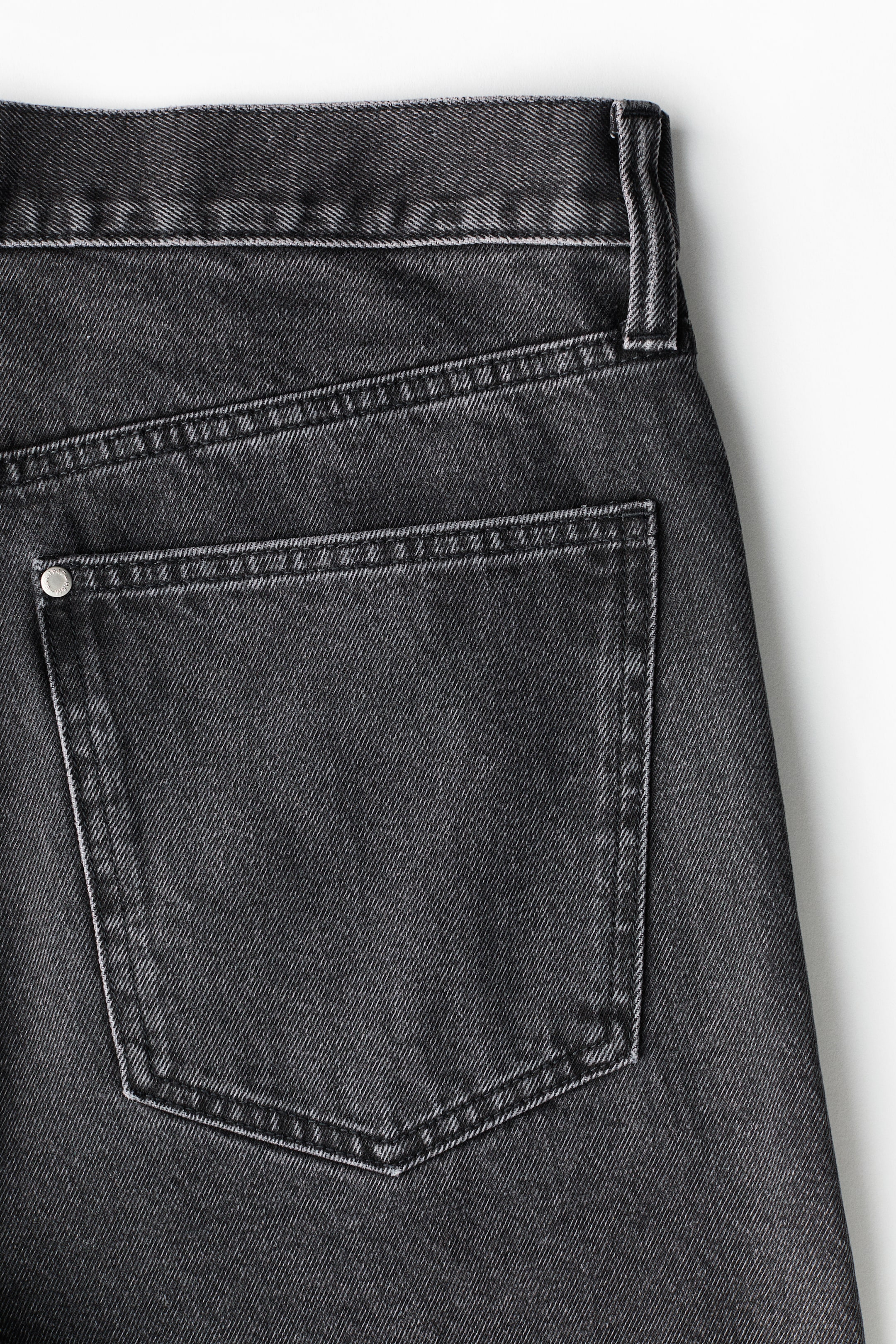 Мужские шорты H&M Short Baggy Denim Shorts — фото 4