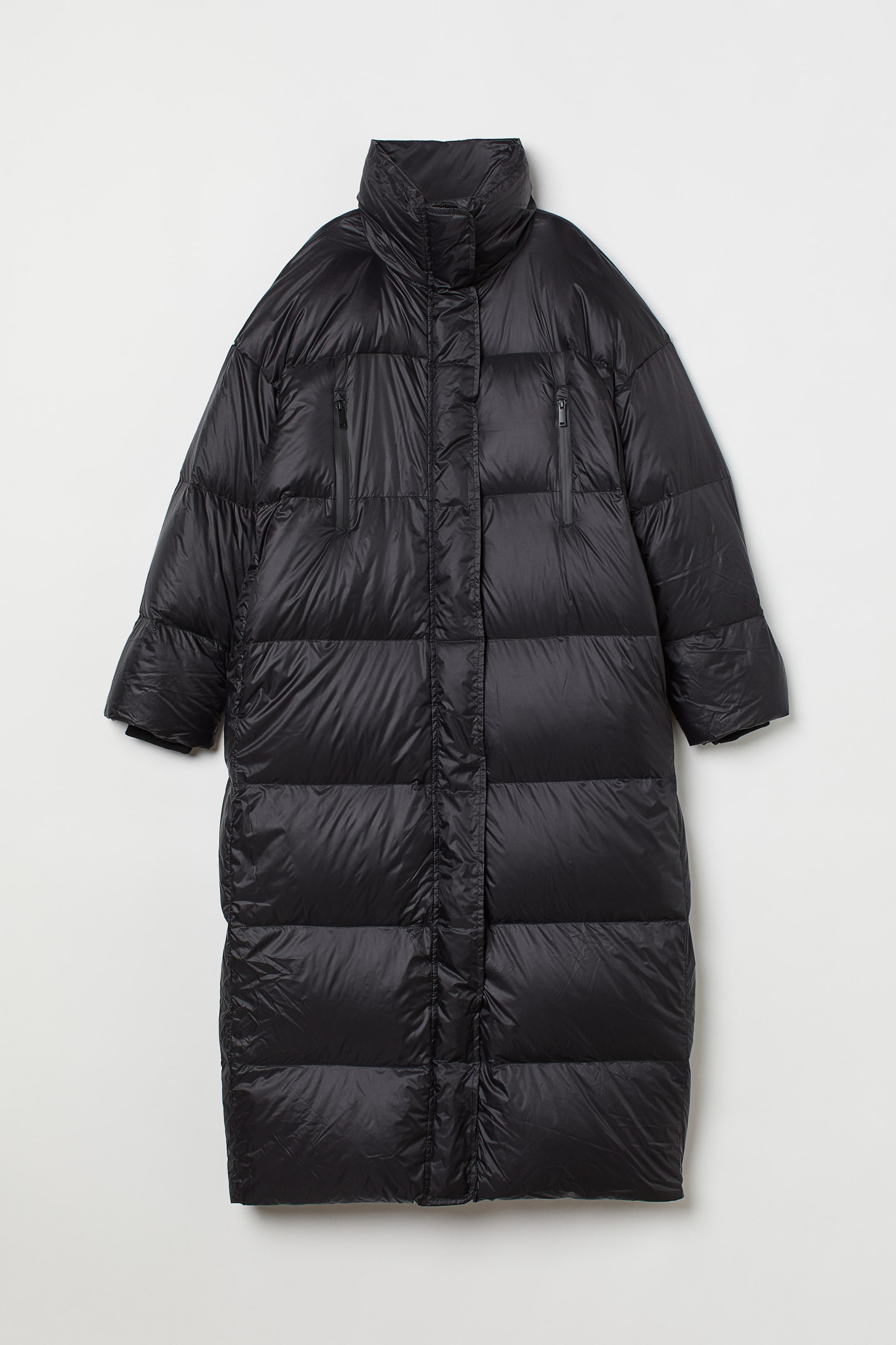 H&m Oversize Daunen Mantel Down Jacket Daunenjacke Damen Hm