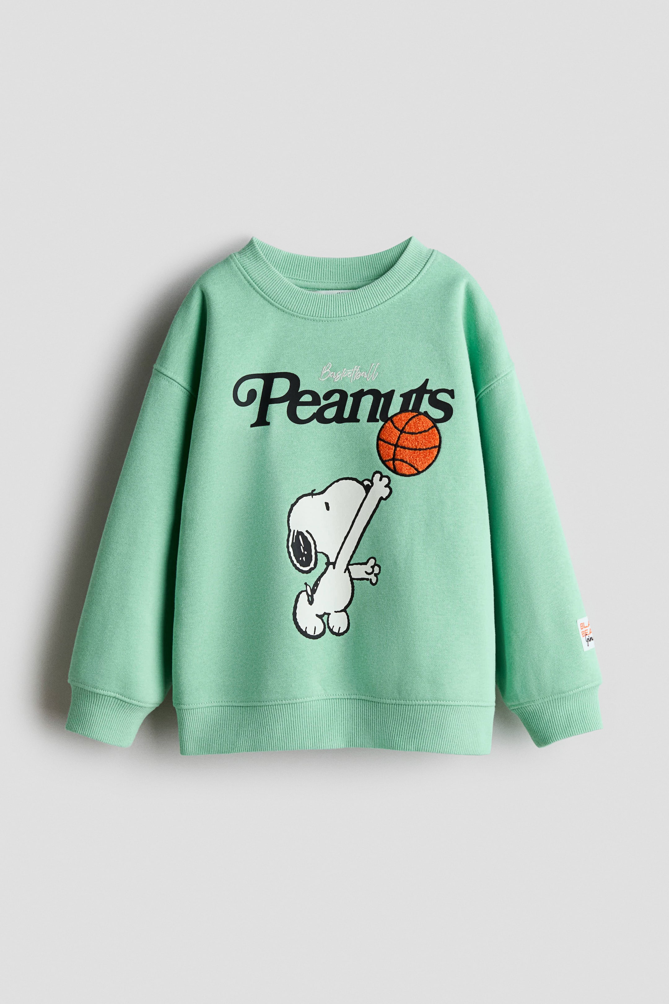 Ampliar la imagen: Sudadera oversized - Verde/Snoopy - Kids | H&M MX 4